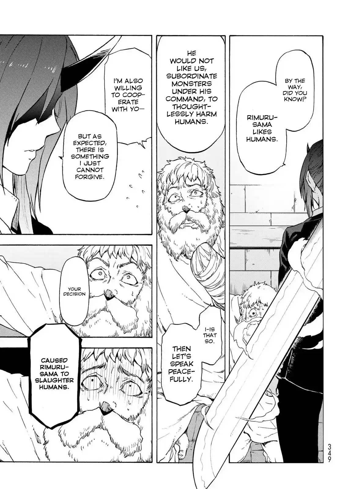 Tensei Shitara Slime Datta Ken Chapter 73: The Majins' Scheme