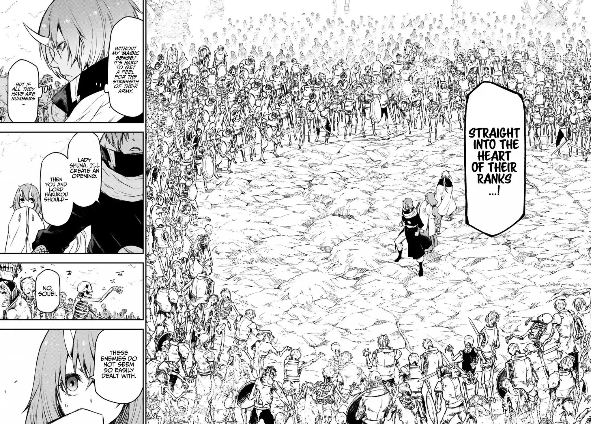 Tensei Shitara Slime Datta Ken Chapter 81: The Wight King