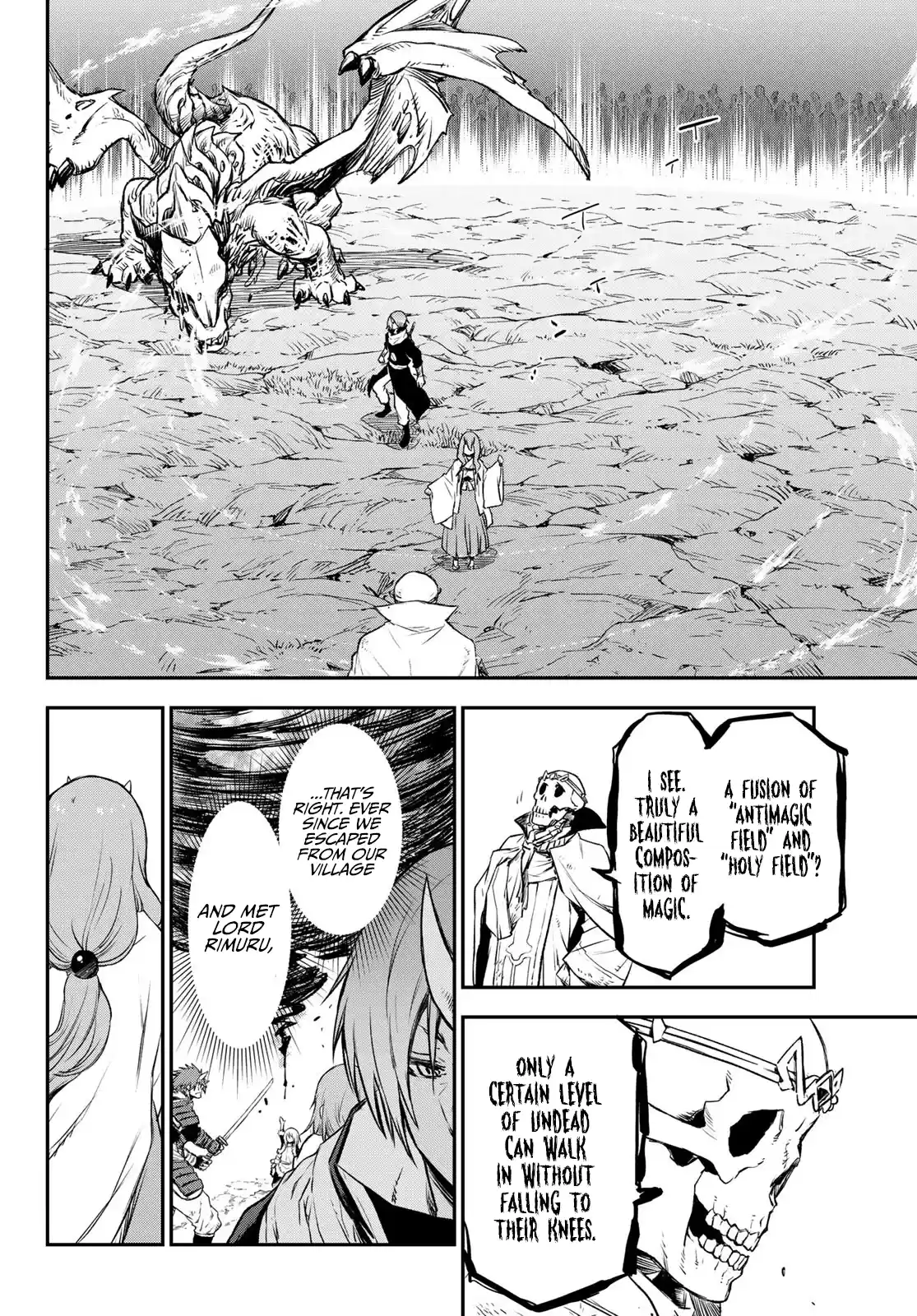 Tensei Shitara Slime Datta Ken Chapter 81: The Wight King