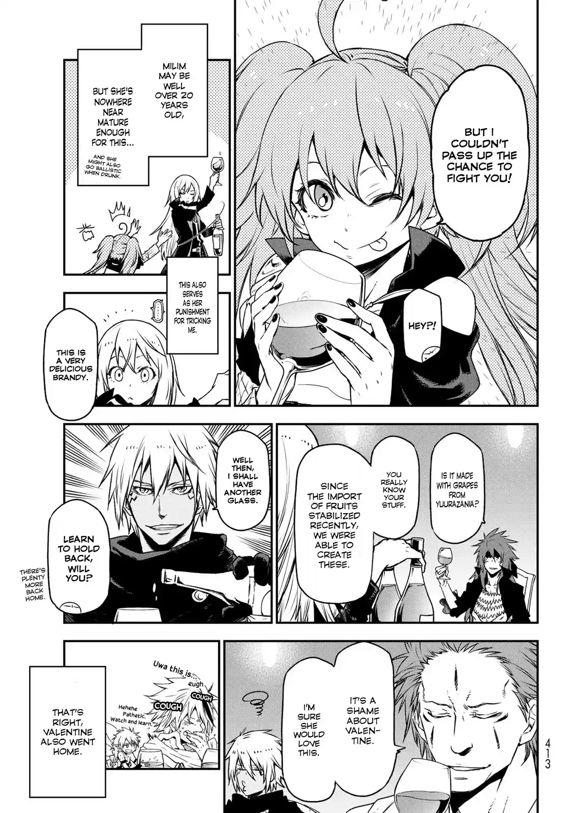 Tensei Shitara Slime Datta Ken Chapter 87: God's Right Hand