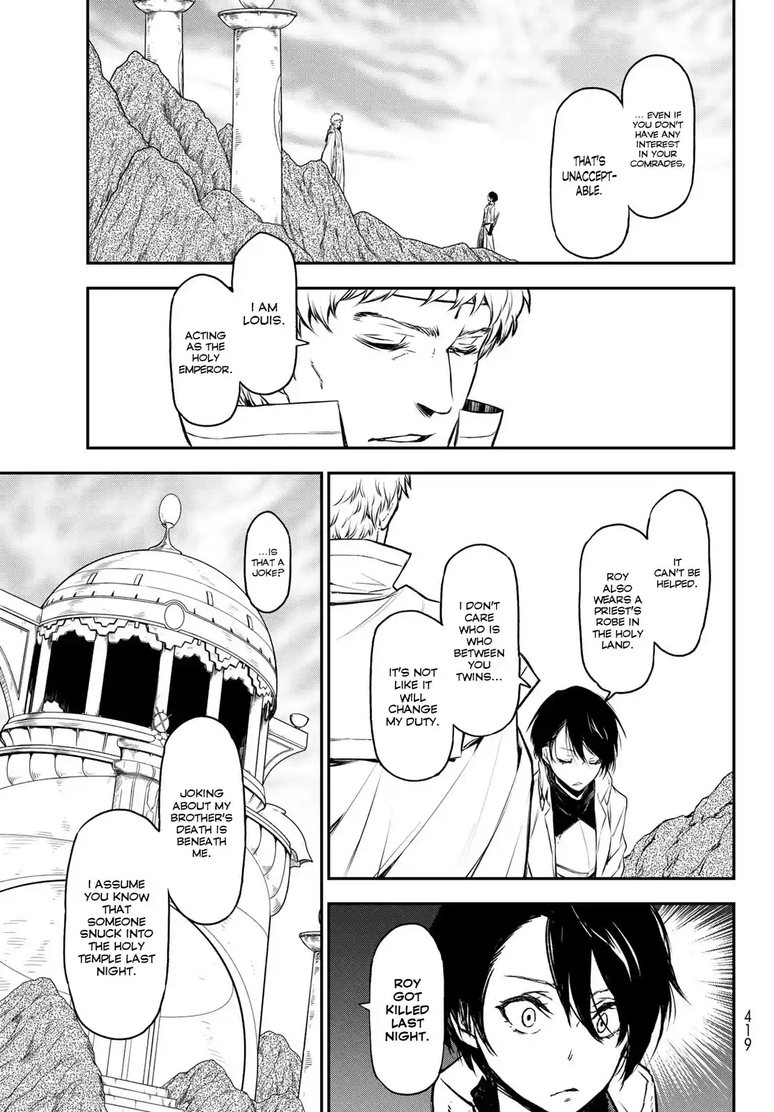 Tensei Shitara Slime Datta Ken Chapter 87: God's Right Hand