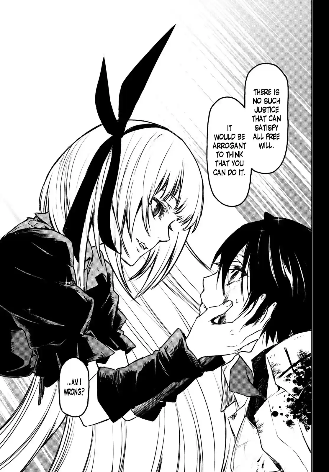 Tensei Shitara Slime Datta Ken Chapter 87: God's Right Hand