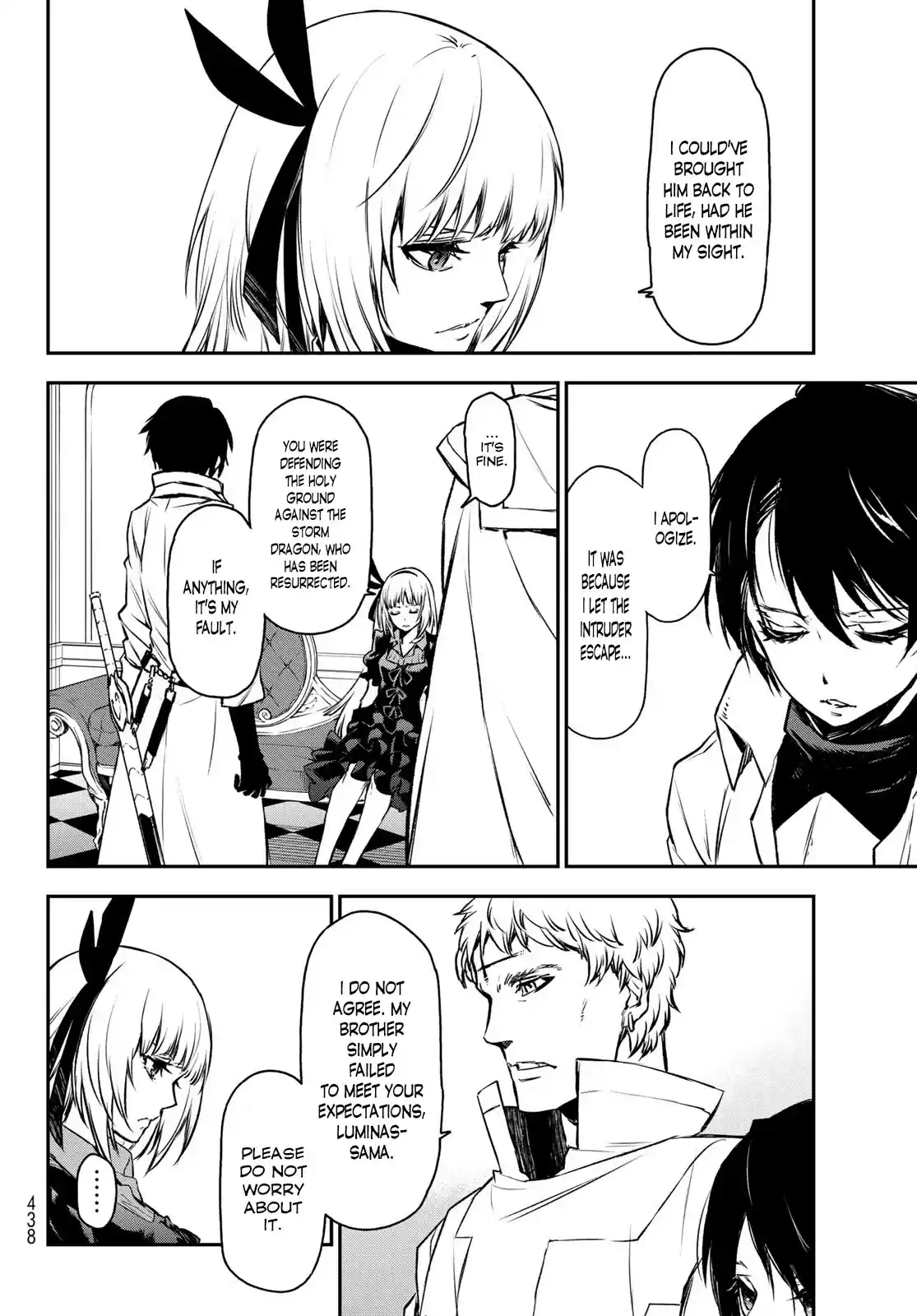 Tensei Shitara Slime Datta Ken Chapter 87: God's Right Hand