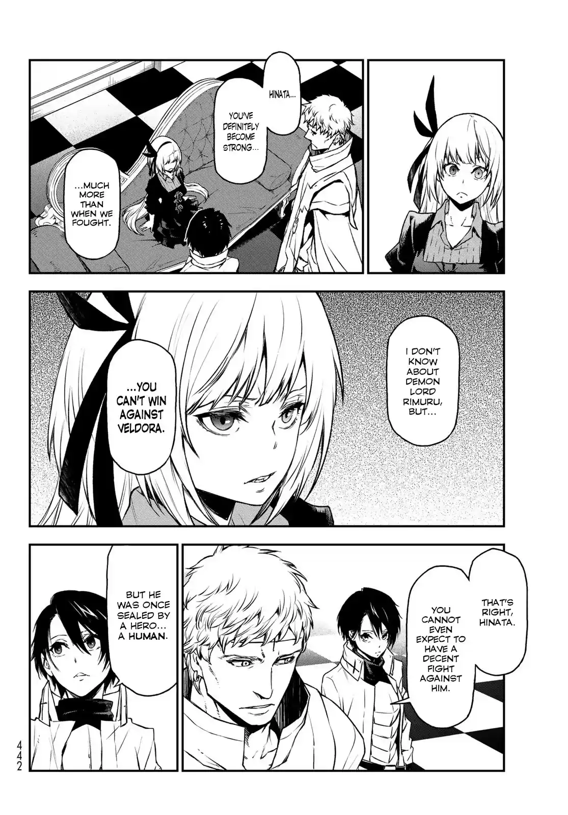 Tensei Shitara Slime Datta Ken Chapter 87: God's Right Hand