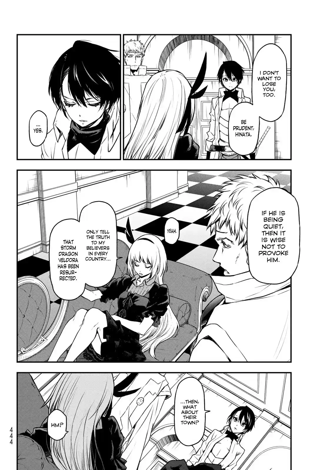 Tensei Shitara Slime Datta Ken Chapter 87: God's Right Hand