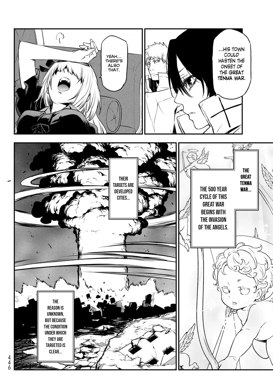 Tensei Shitara Slime Datta Ken Chapter 87: God's Right Hand