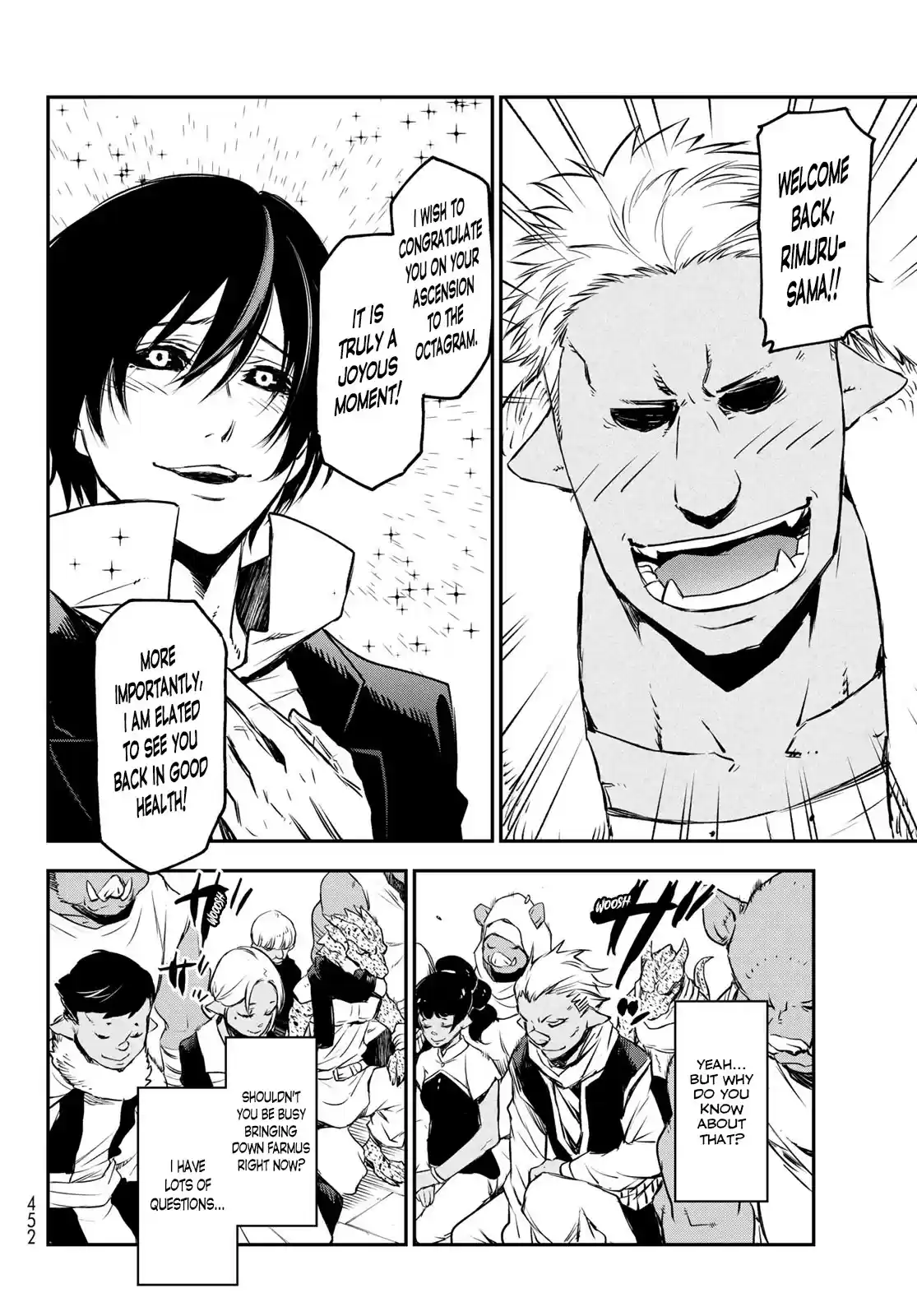 Tensei Shitara Slime Datta Ken Chapter 87: God's Right Hand