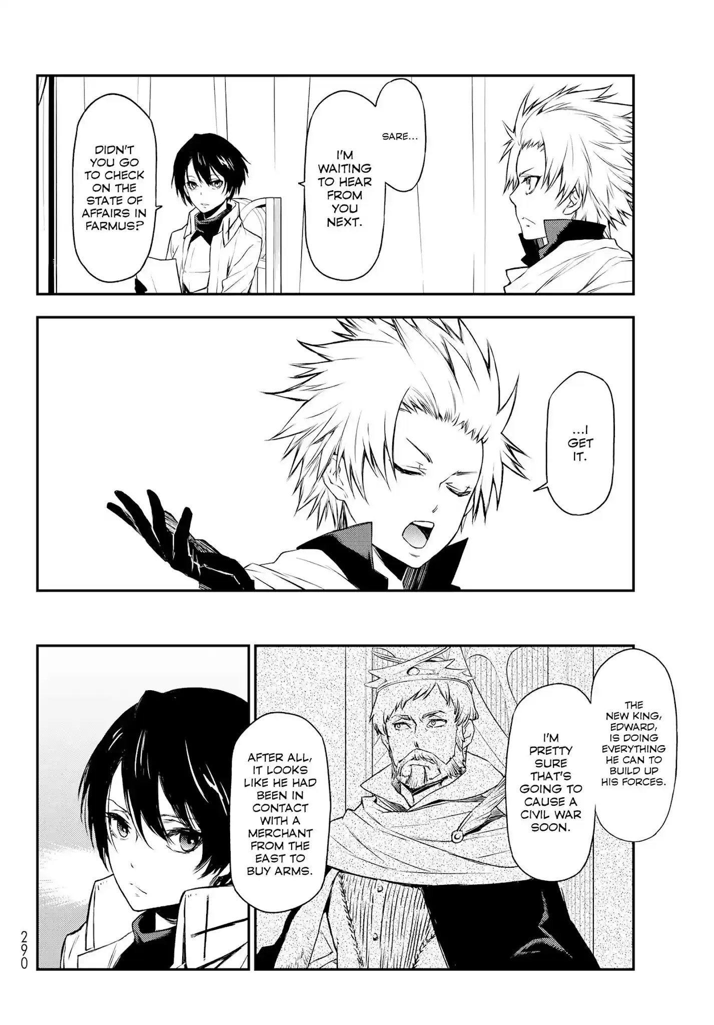 Tensei Shitara Slime Datta Ken Chapter 90