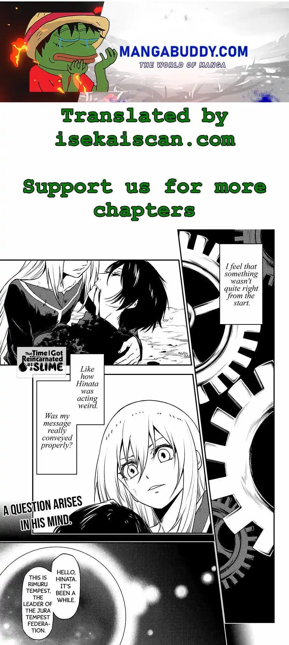 Tensei Shitara Slime Datta Ken Chapter 96