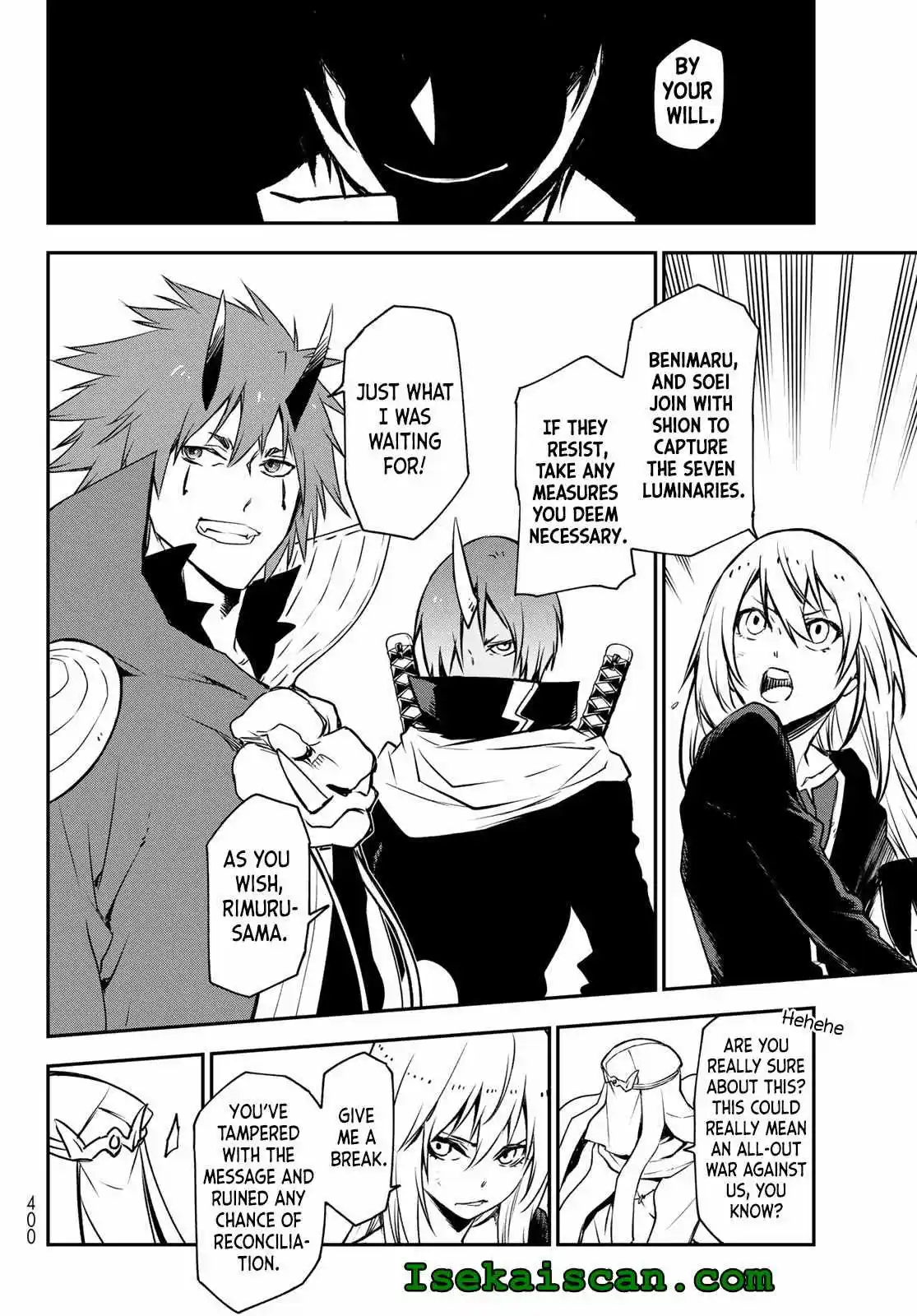 Tensei Shitara Slime Datta Ken Chapter 96