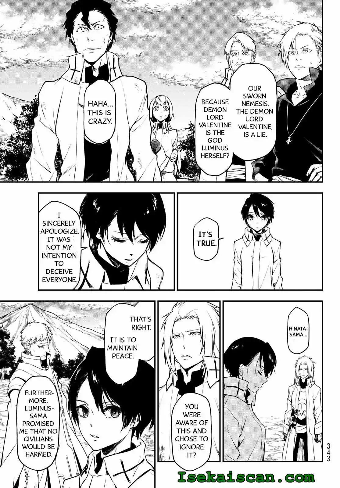 Tensei Shitara Slime Datta Ken Chapter 98