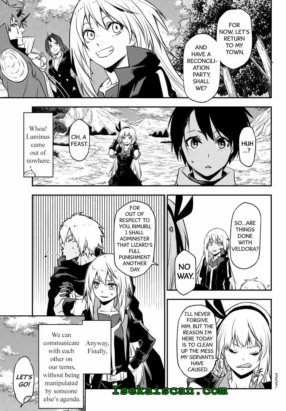 Tensei Shitara Slime Datta Ken Chapter 98