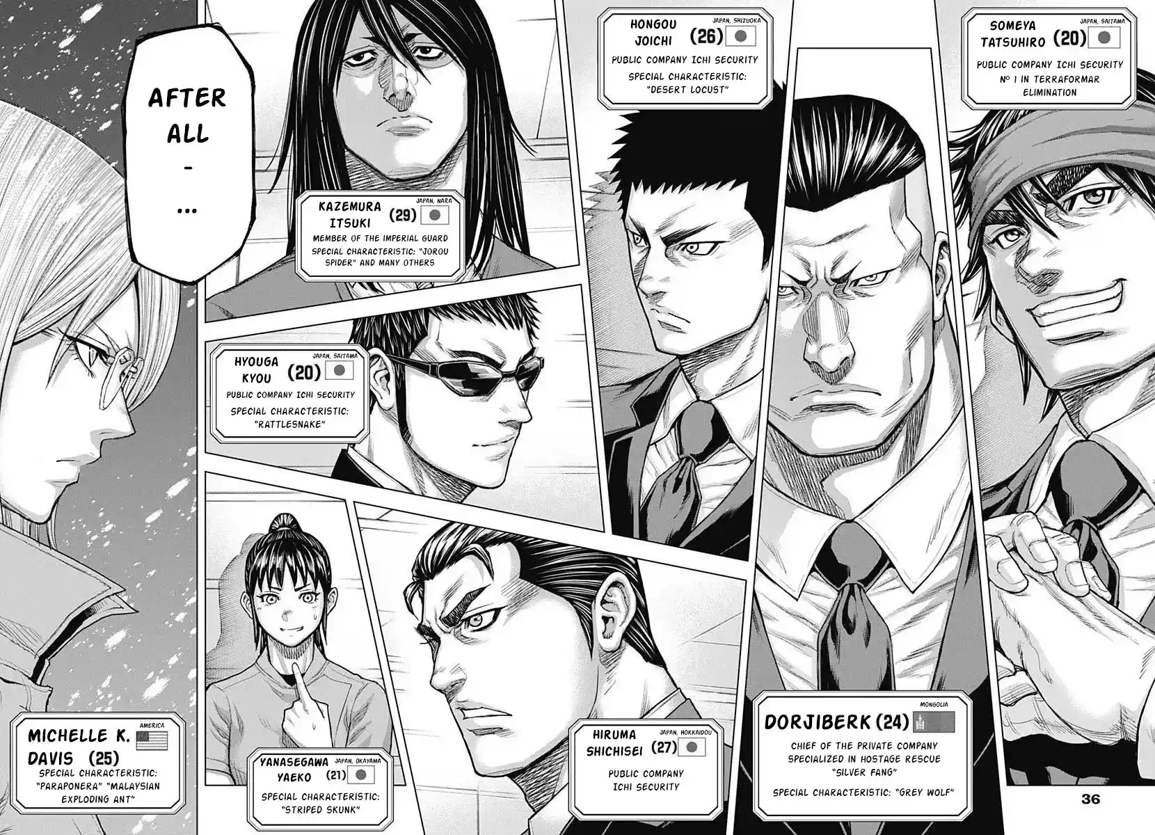 Terra Formars Vol.23 Chapter 238
