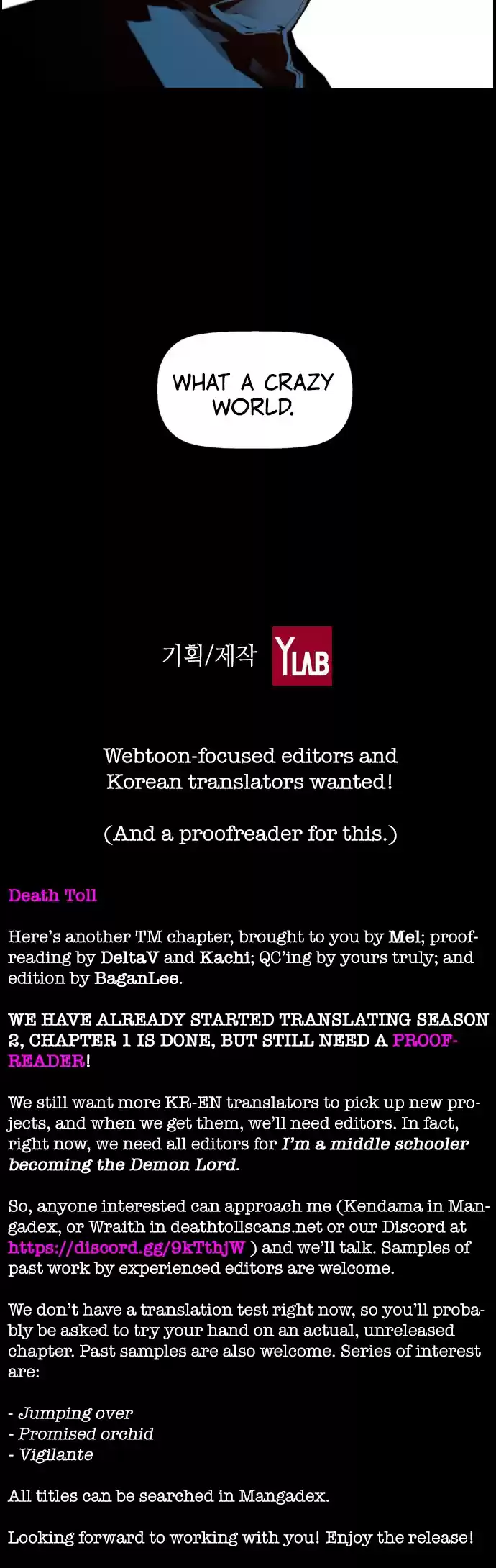 Terror Man Vol. 1 Ch. 100