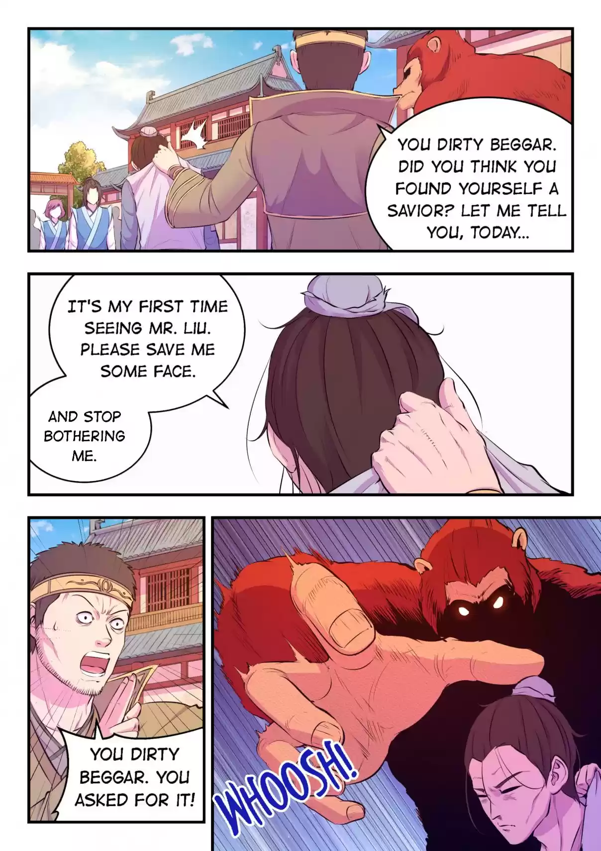 The All-devouring Whale 100.1 An Unwelcome Guest