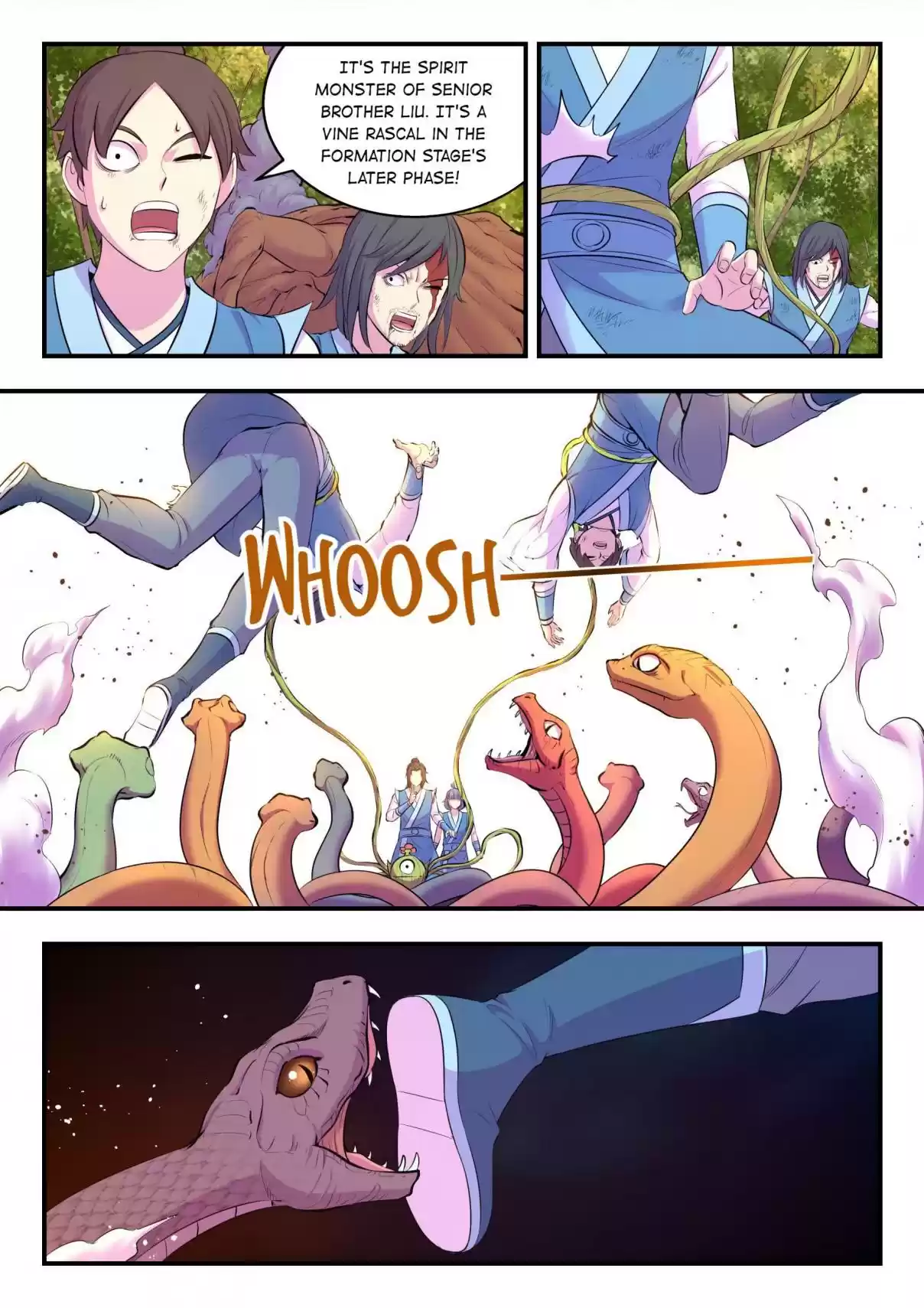 The All-devouring Whale 121 Getting Stronger In Adversity