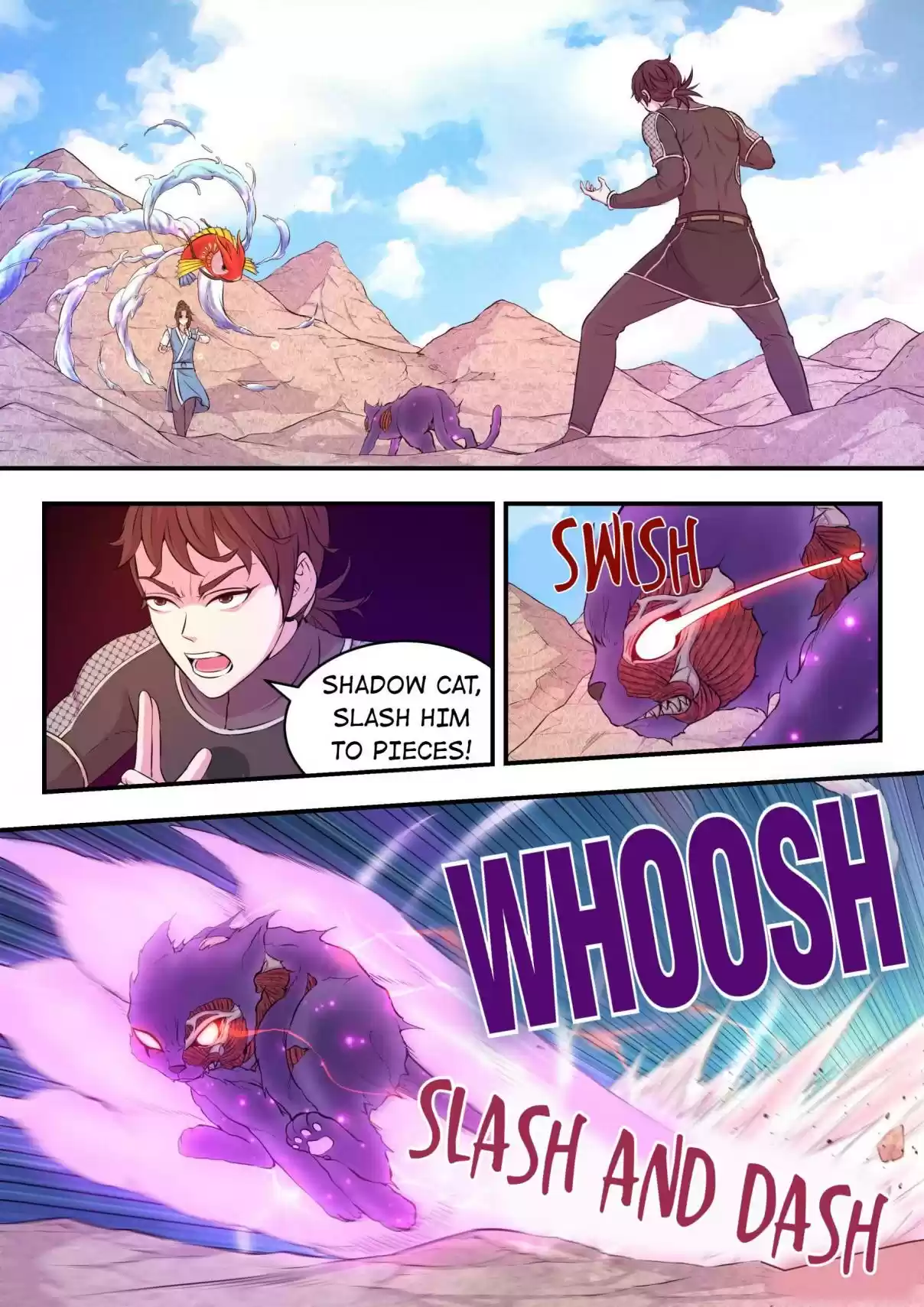 The All-devouring Whale 34 Puny Vs Shadow Cat