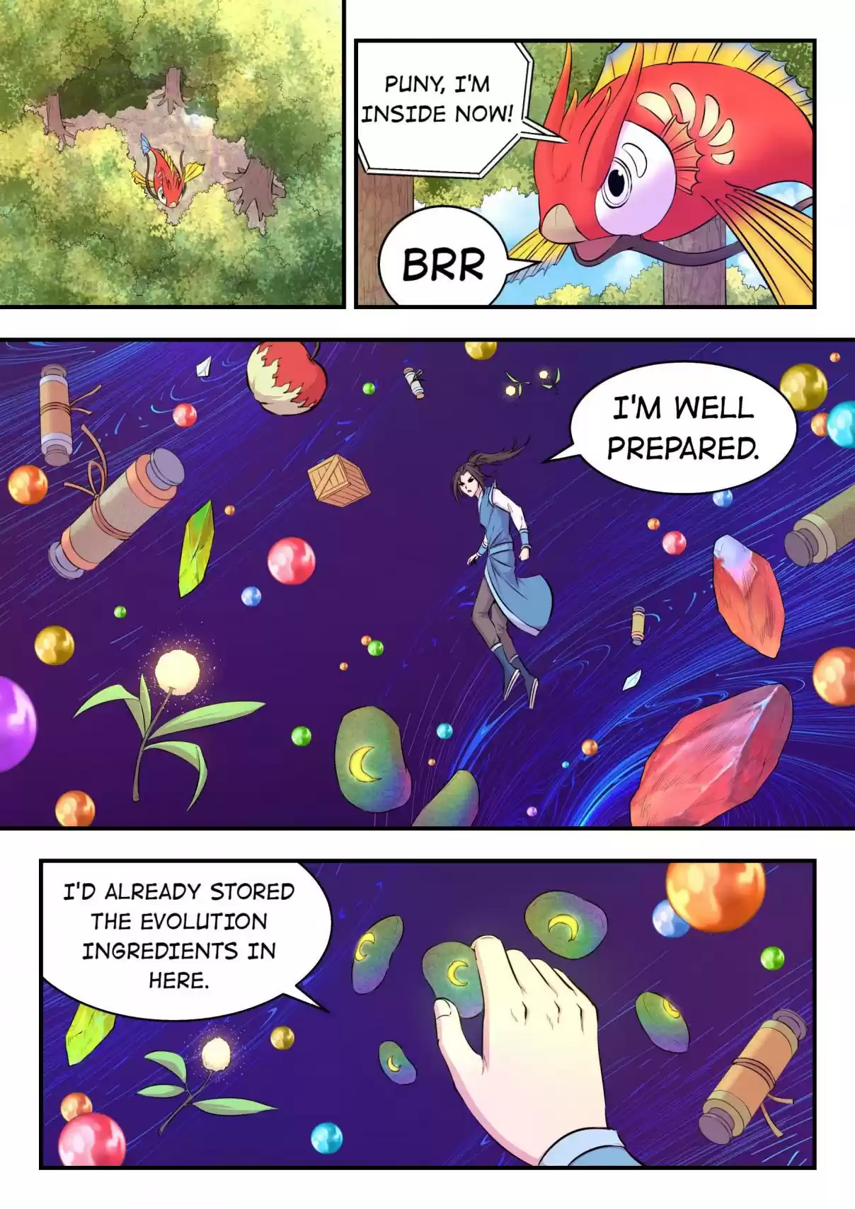 The All-devouring Whale 43 the Integration Stage