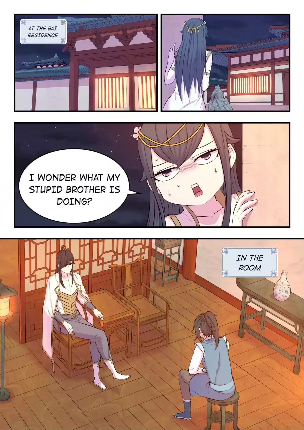 The All-devouring Whale 48 A Talk At Night