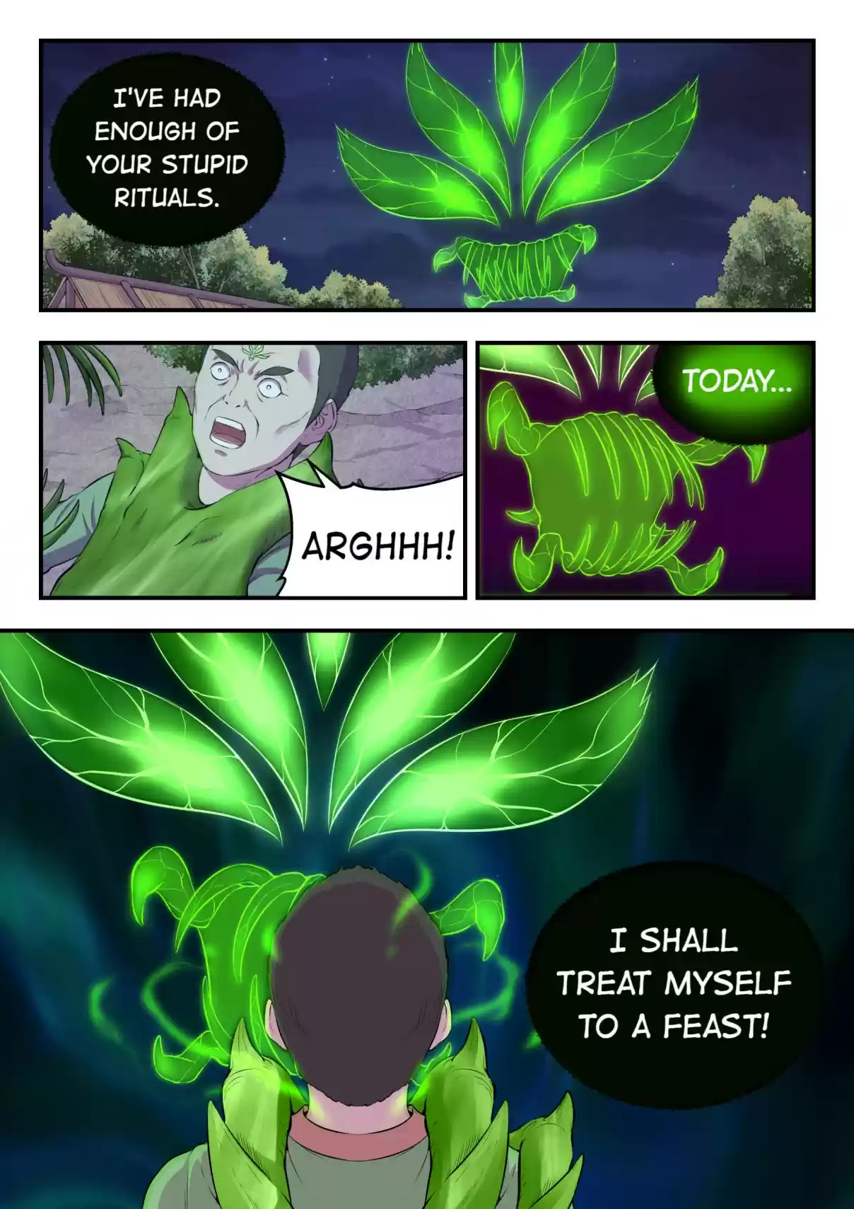 The All-devouring Whale 65 The Green Devil Appears