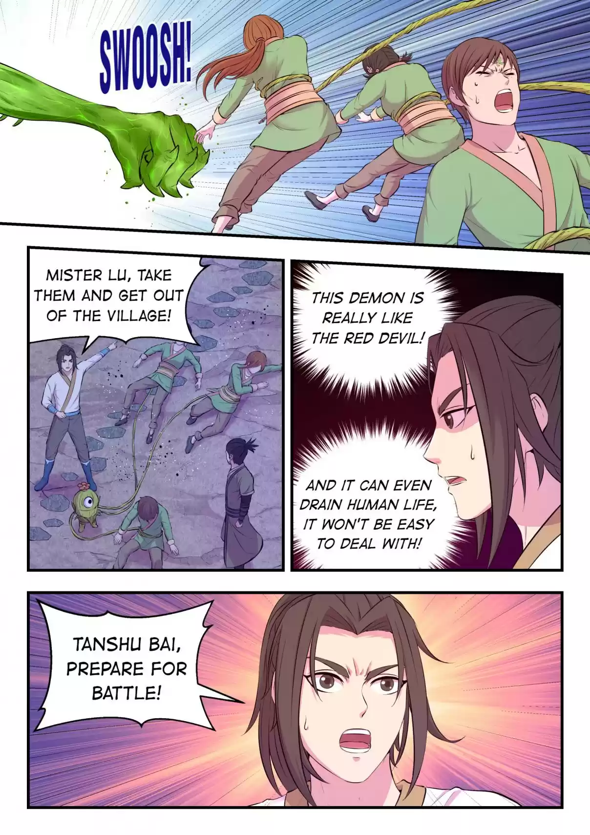 The All-devouring Whale 65 The Green Devil Appears