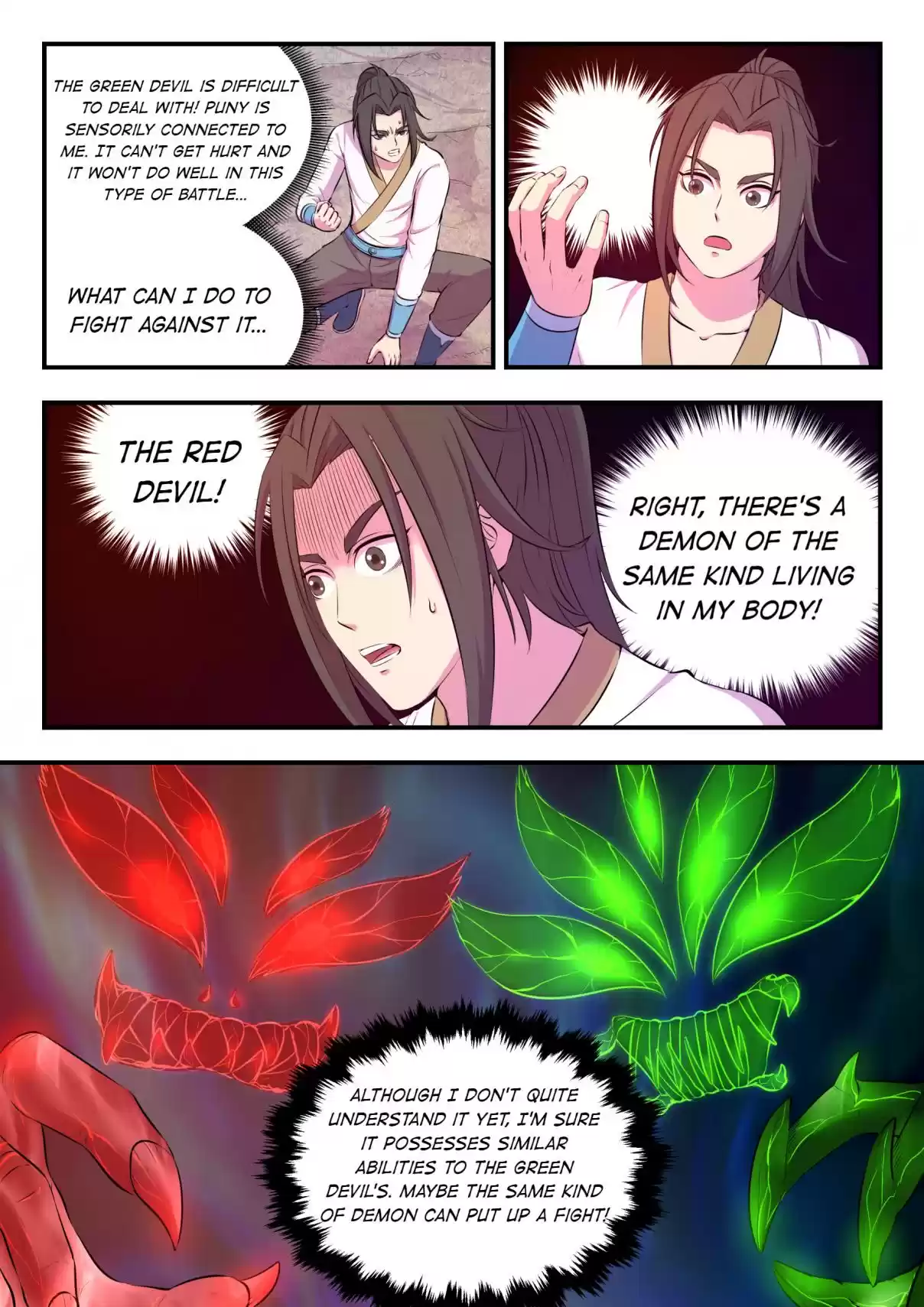 The All-devouring Whale 71 Arduous Fight Against The Green Devil