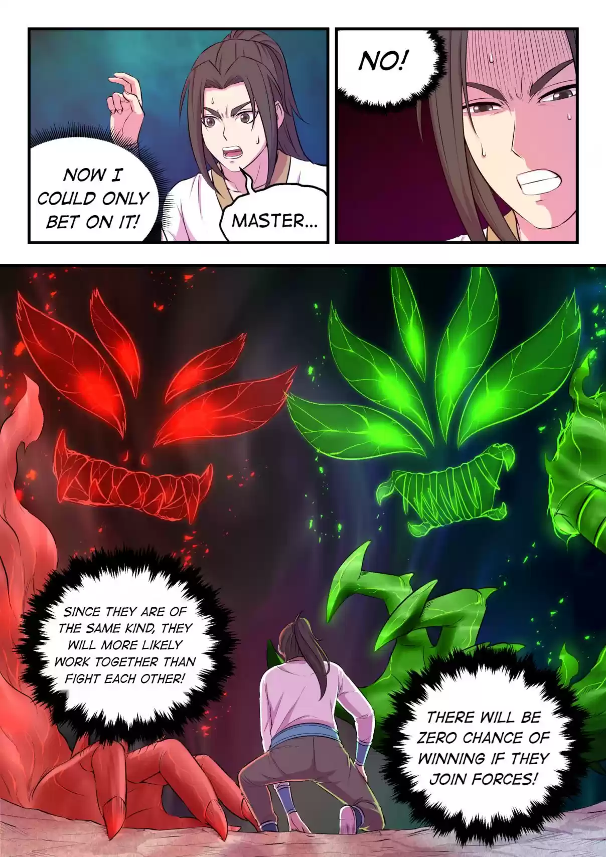 The All-devouring Whale 71 Arduous Fight Against The Green Devil