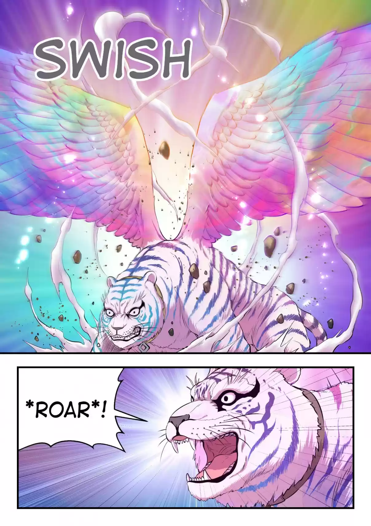 The All-devouring Whale 73 Rainbow Tiger's Ultimate Technique