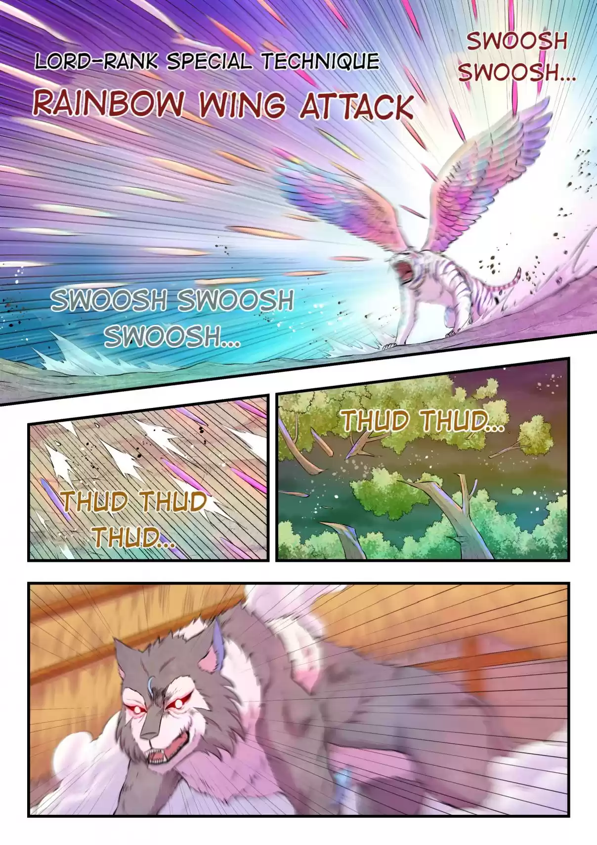 The All-devouring Whale 73 Rainbow Tiger's Ultimate Technique