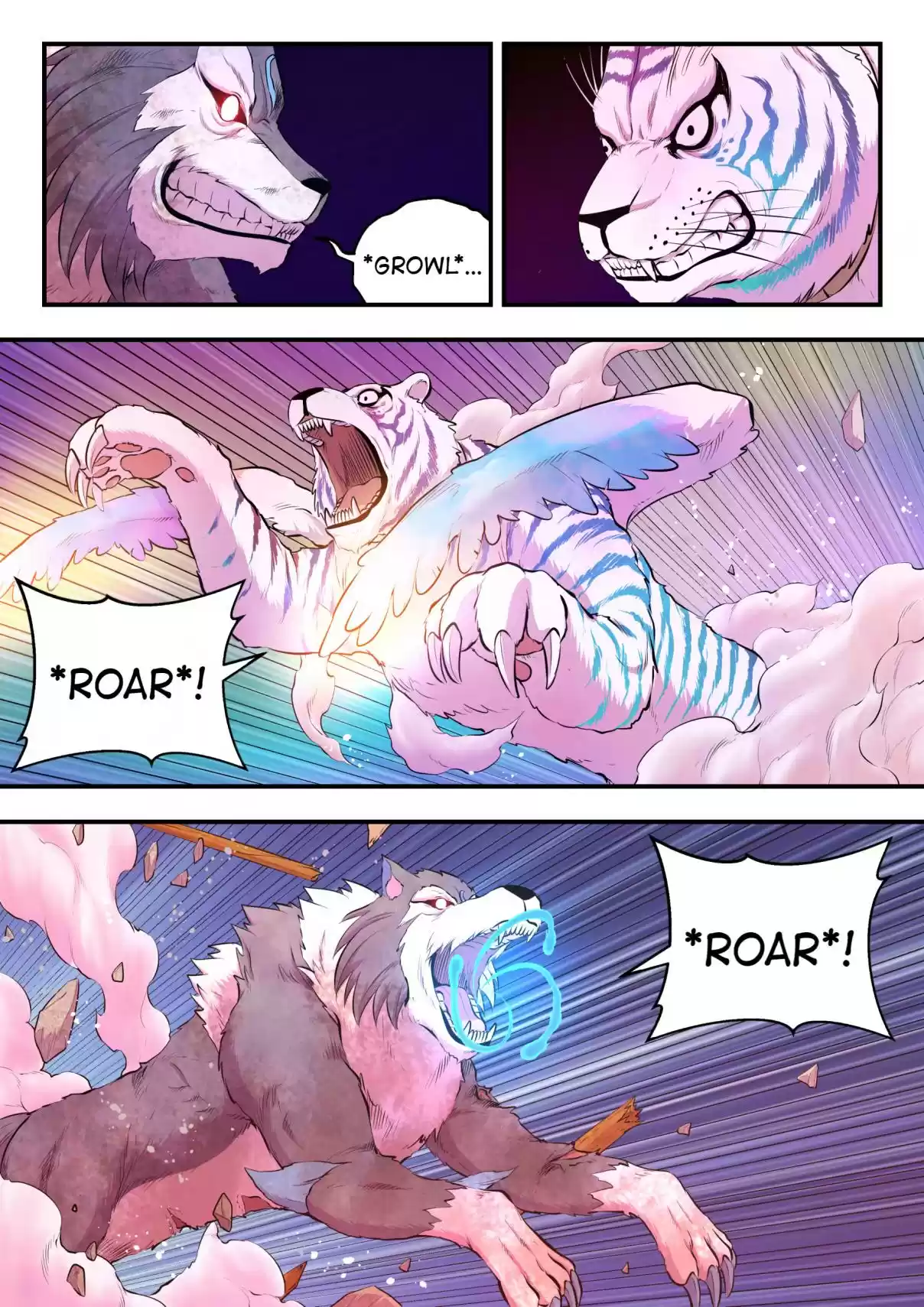 The All-devouring Whale 73 Rainbow Tiger's Ultimate Technique