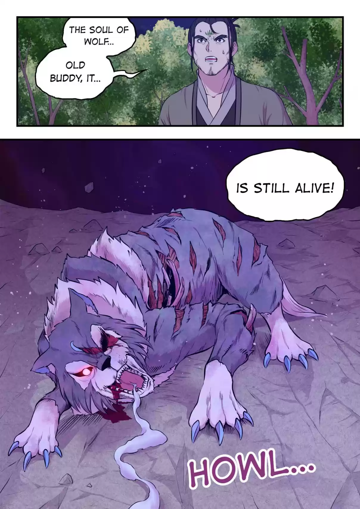 The All-devouring Whale 75 Farewell, Lone Wolf