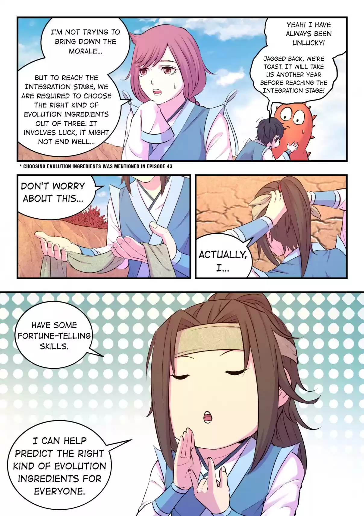 The All-devouring Whale 84.1 Fortune-Telling Of Evolution Ingredients