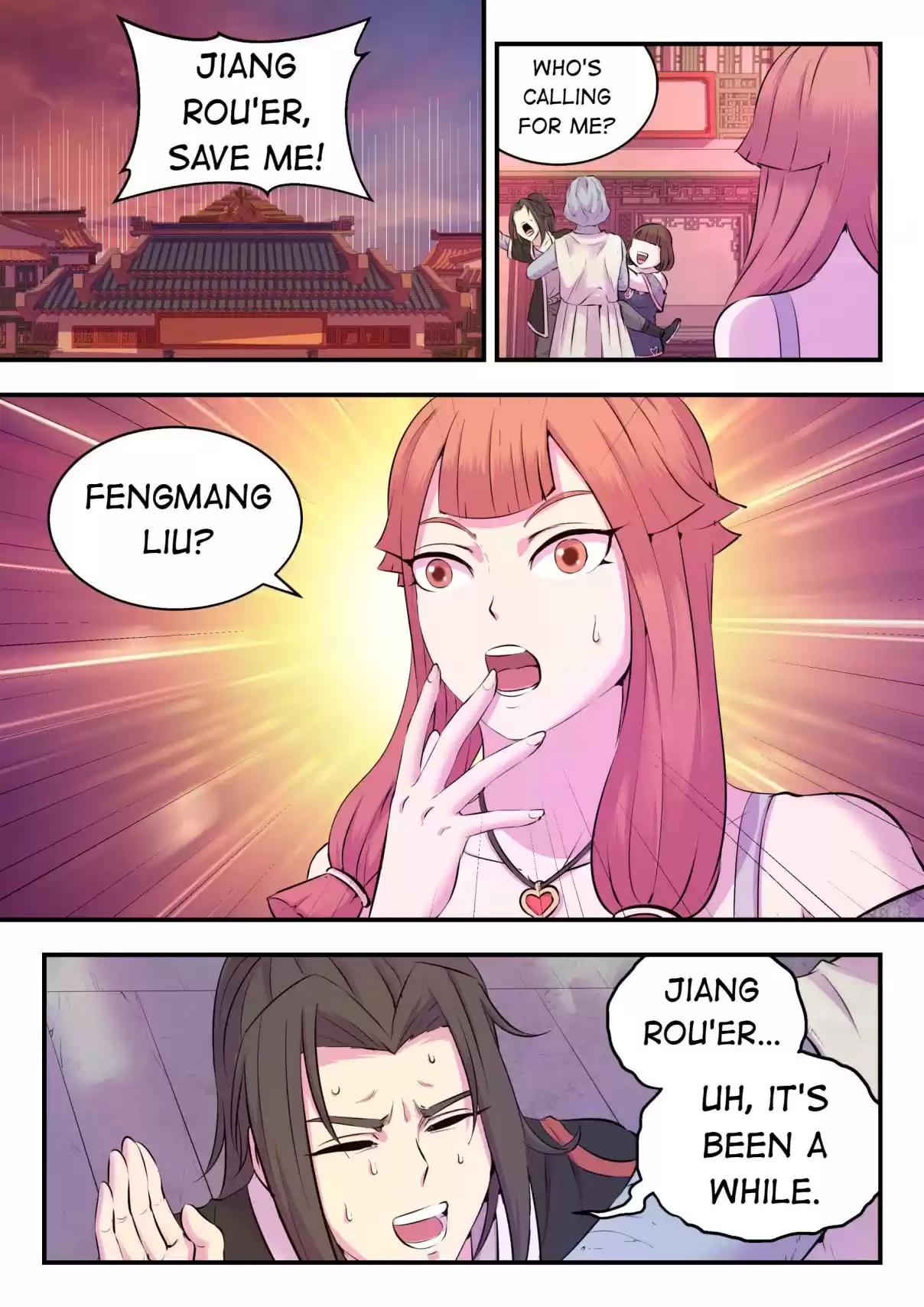 The All-devouring Whale 85.2 VIsiting Jiang Rou'er