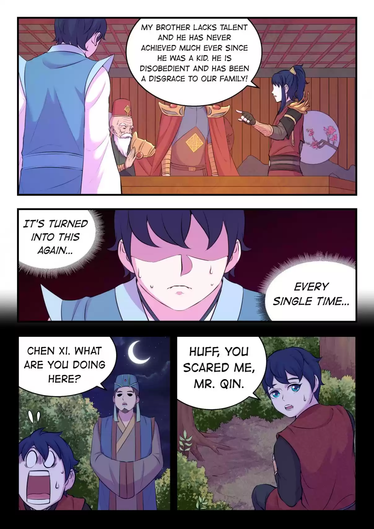 The All-devouring Whale 93.2 Chen Xi Of Trailblazing Palace