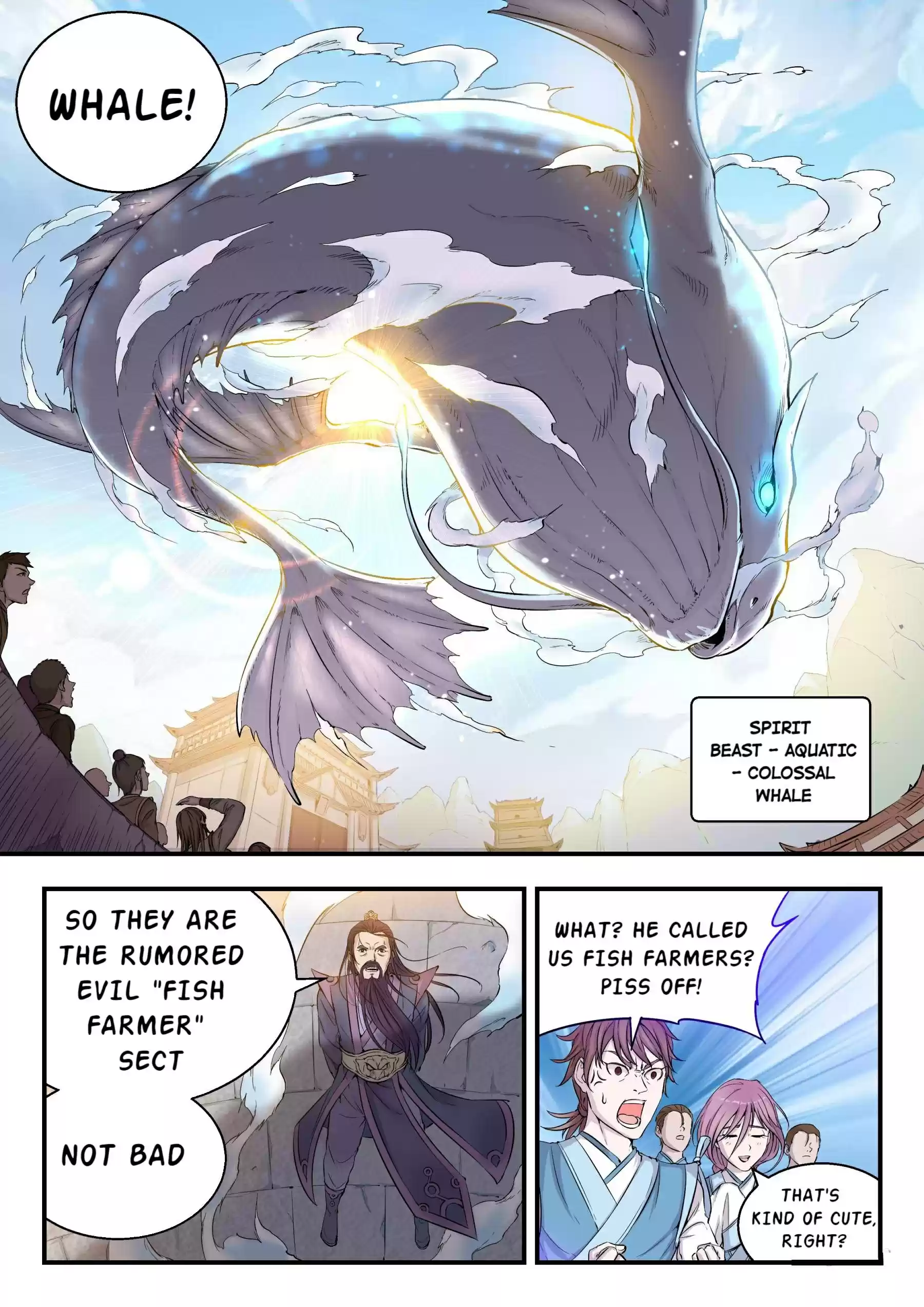 The All-Devouring Whale Chapter 1: Lingxiao Smashed All, Returned With Glory