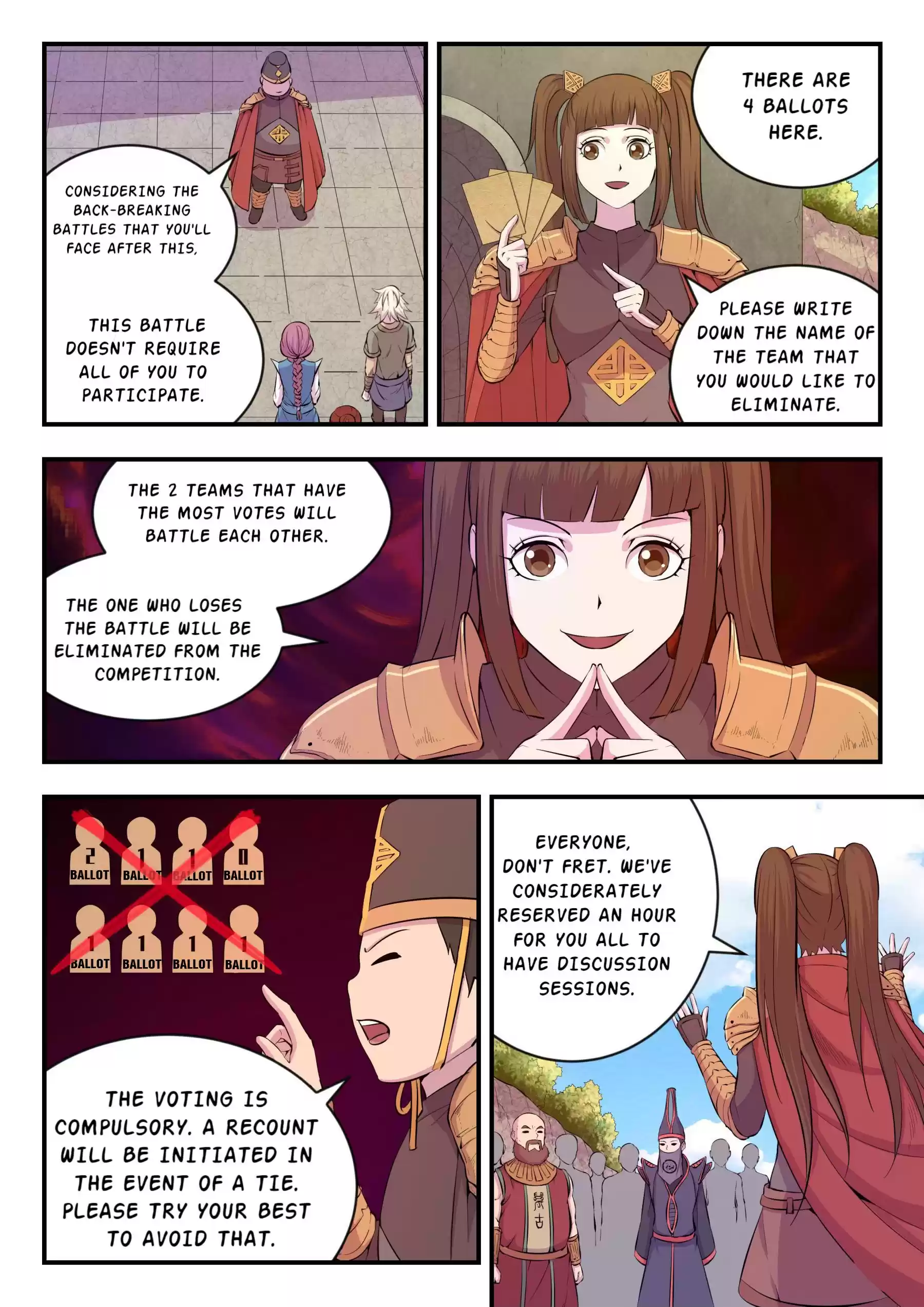 The All-Devouring Whale Chapter 21: Elimination Votes