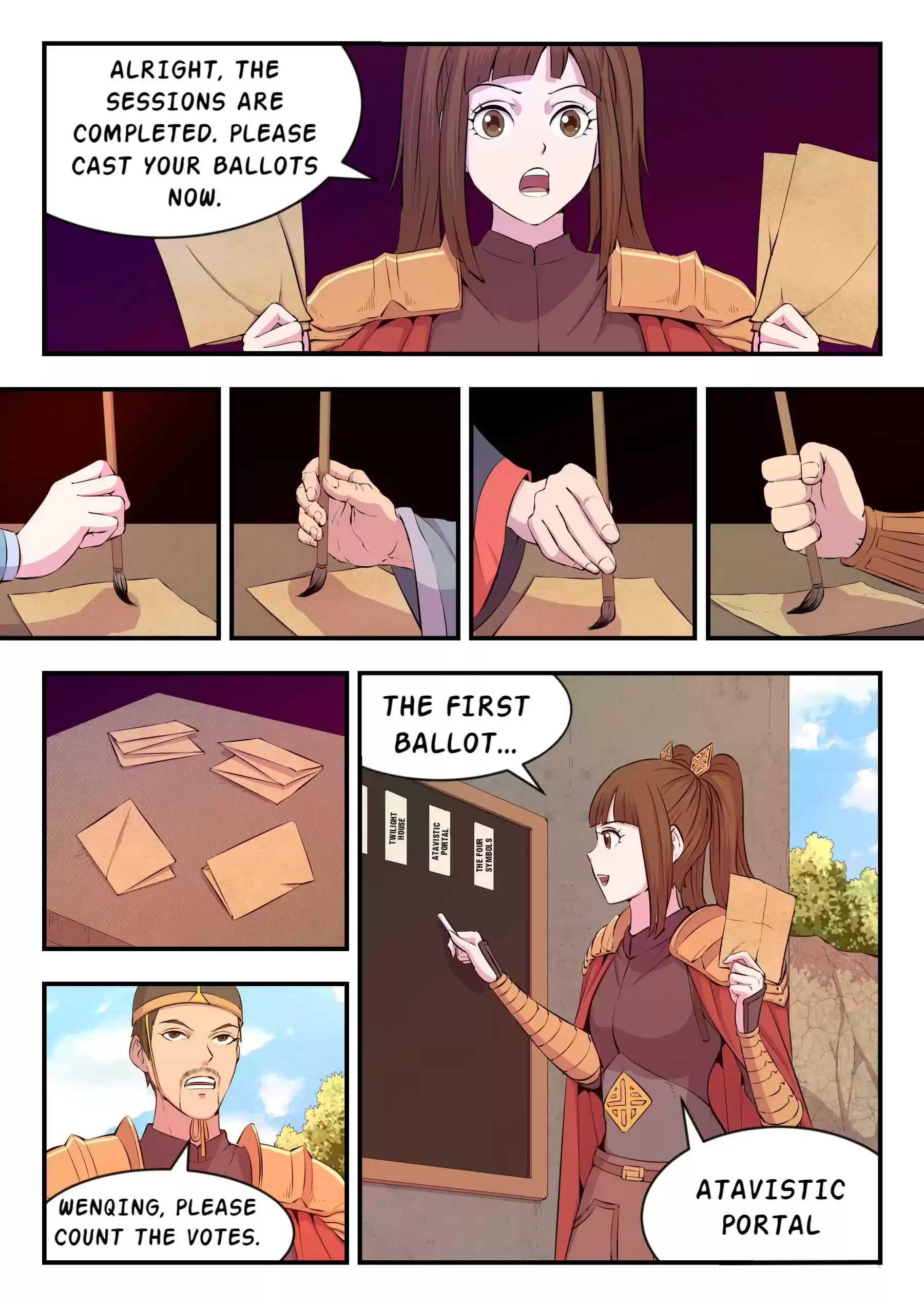 The All-Devouring Whale Chapter 21: Elimination Votes