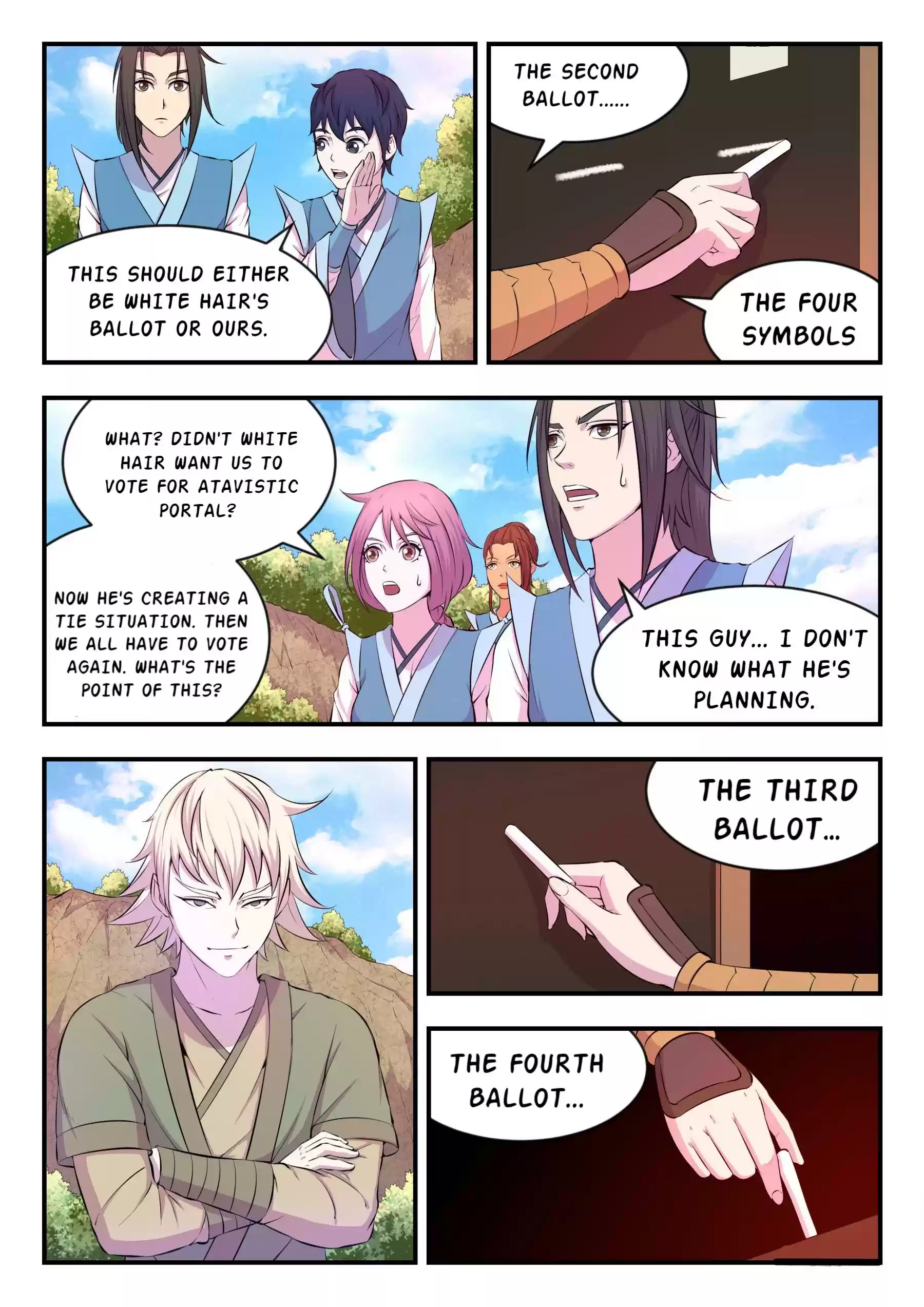 The All-Devouring Whale Chapter 21: Elimination Votes