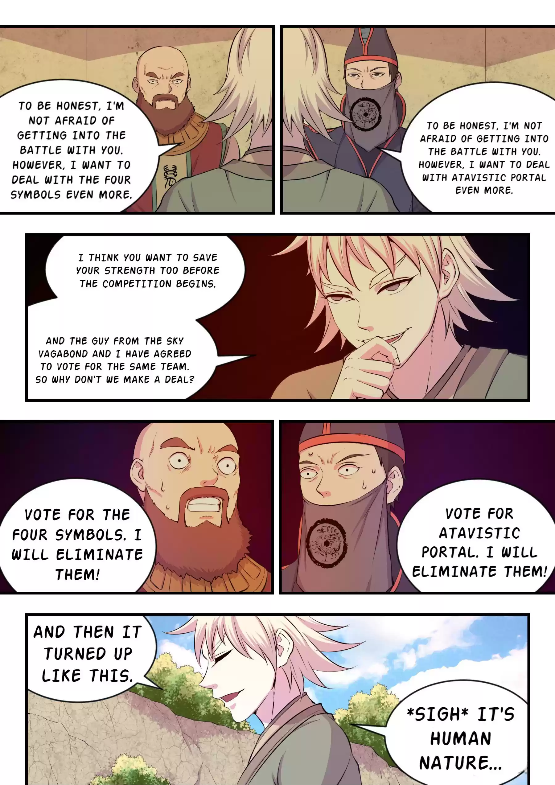 The All-Devouring Whale Chapter 21: Elimination Votes