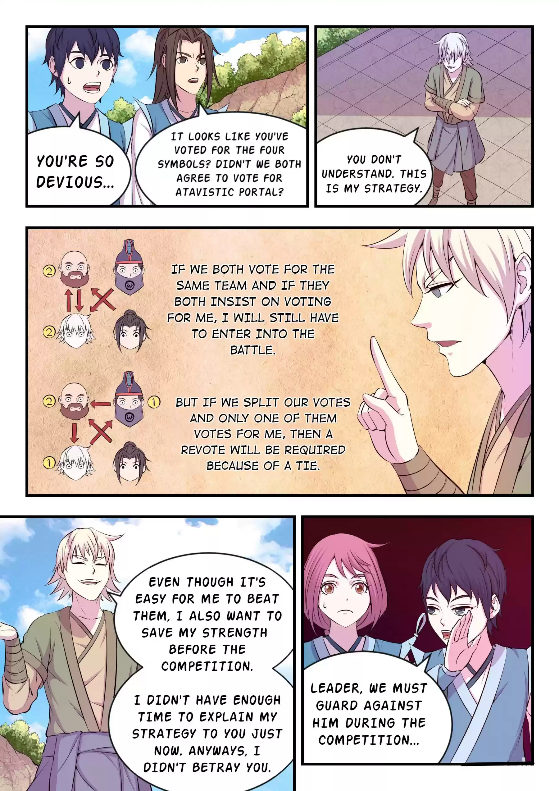 The All-Devouring Whale Chapter 21: Elimination Votes