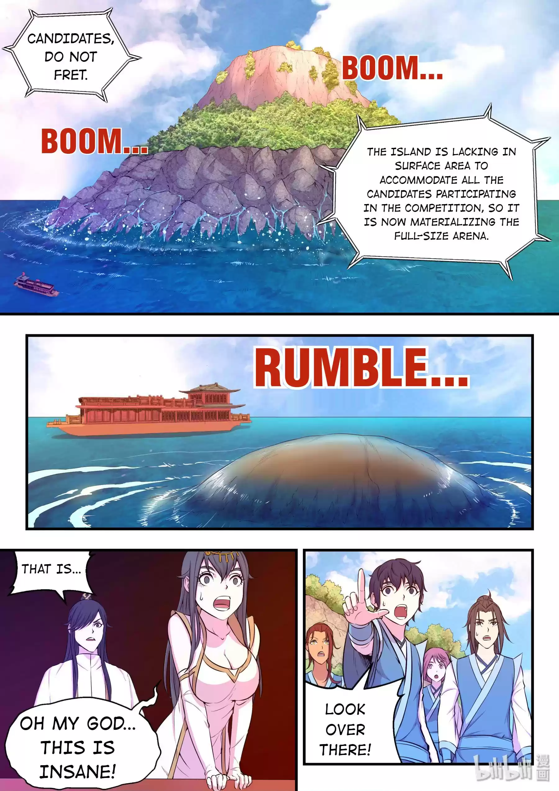 The All-Devouring Whale Chapter 22: The Competition Begins