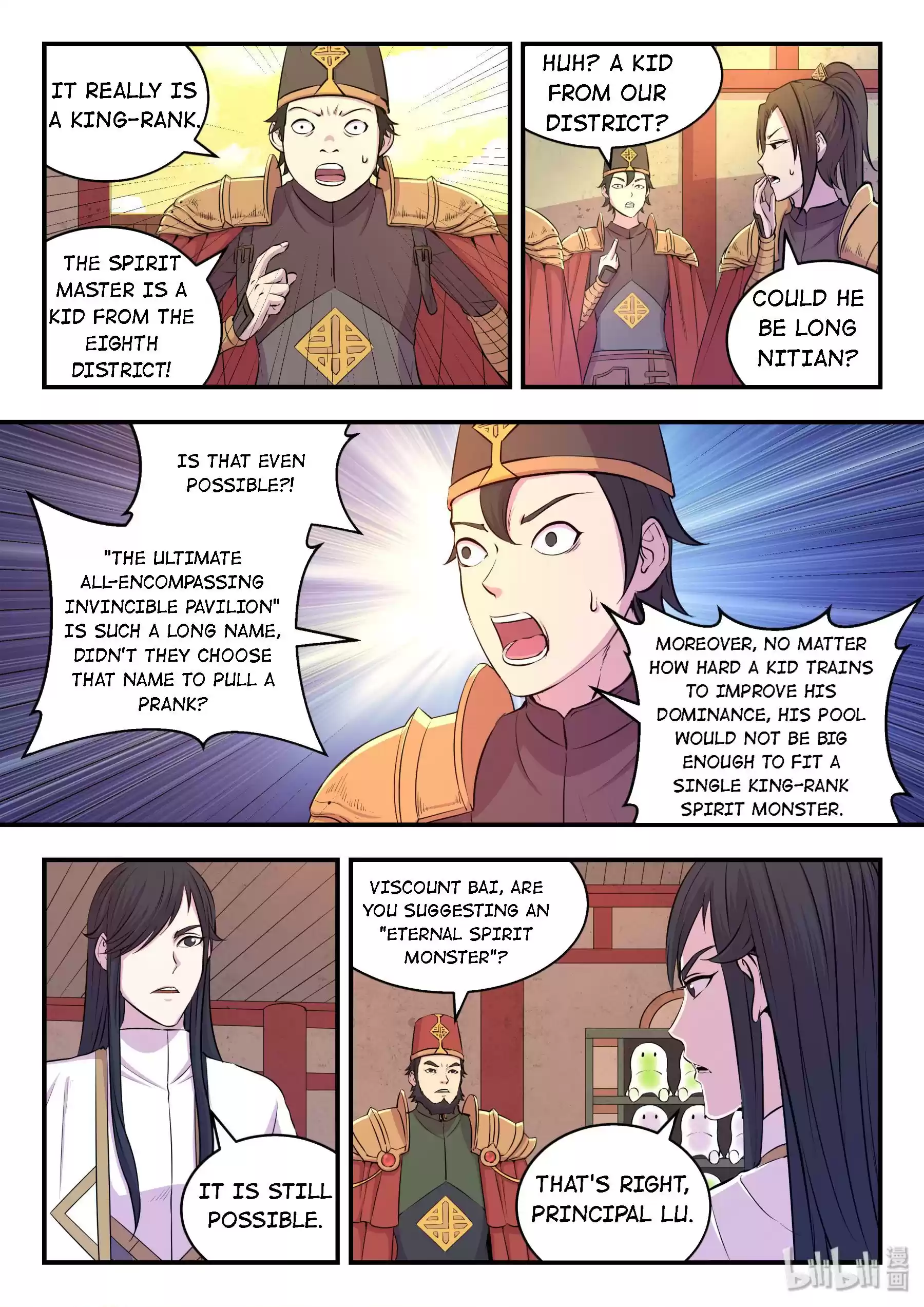 The All-Devouring Whale Chapter 25: King-Rank Spirit Monster