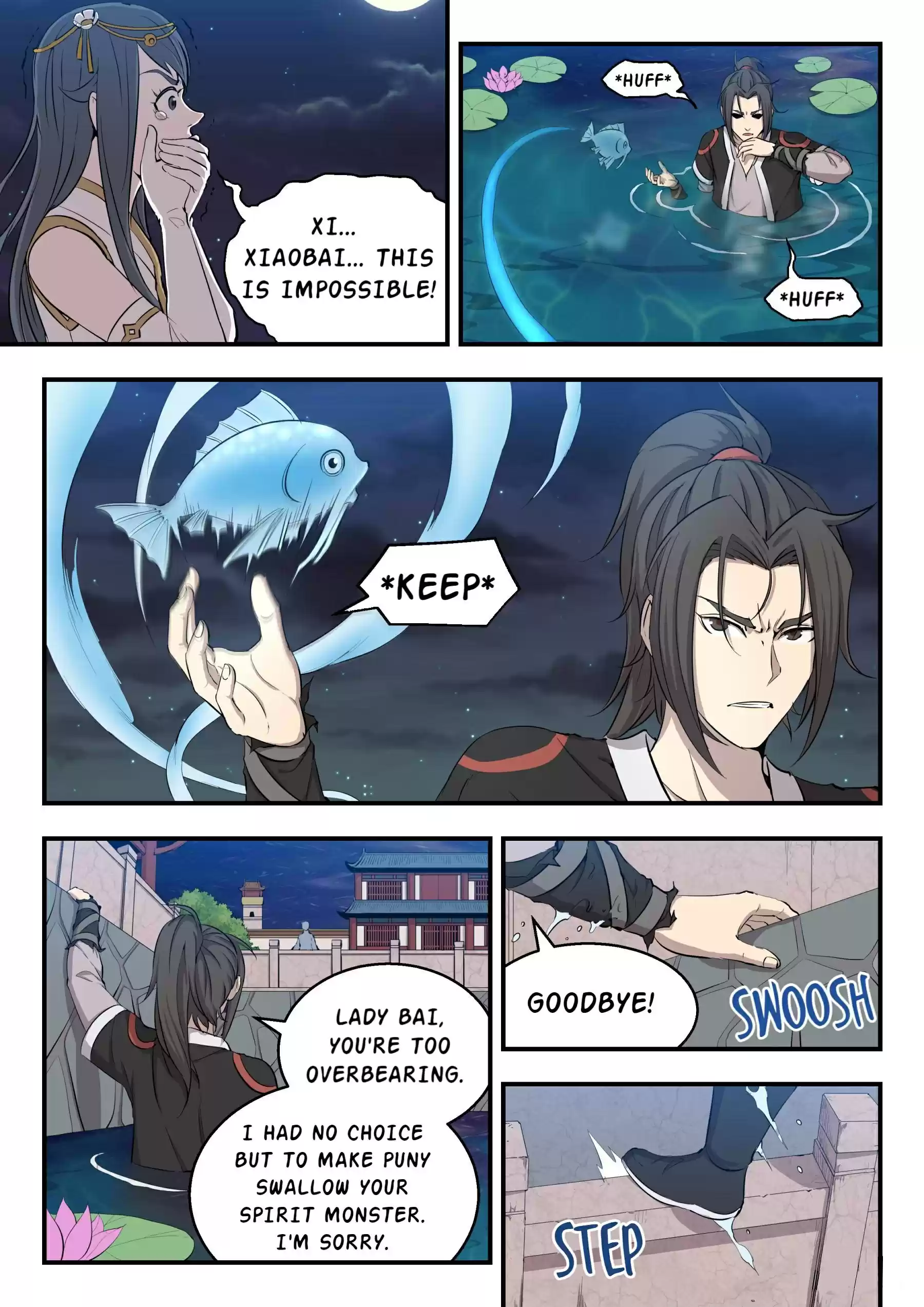 The All-Devouring Whale Chapter 3: The Mending Of The Bond