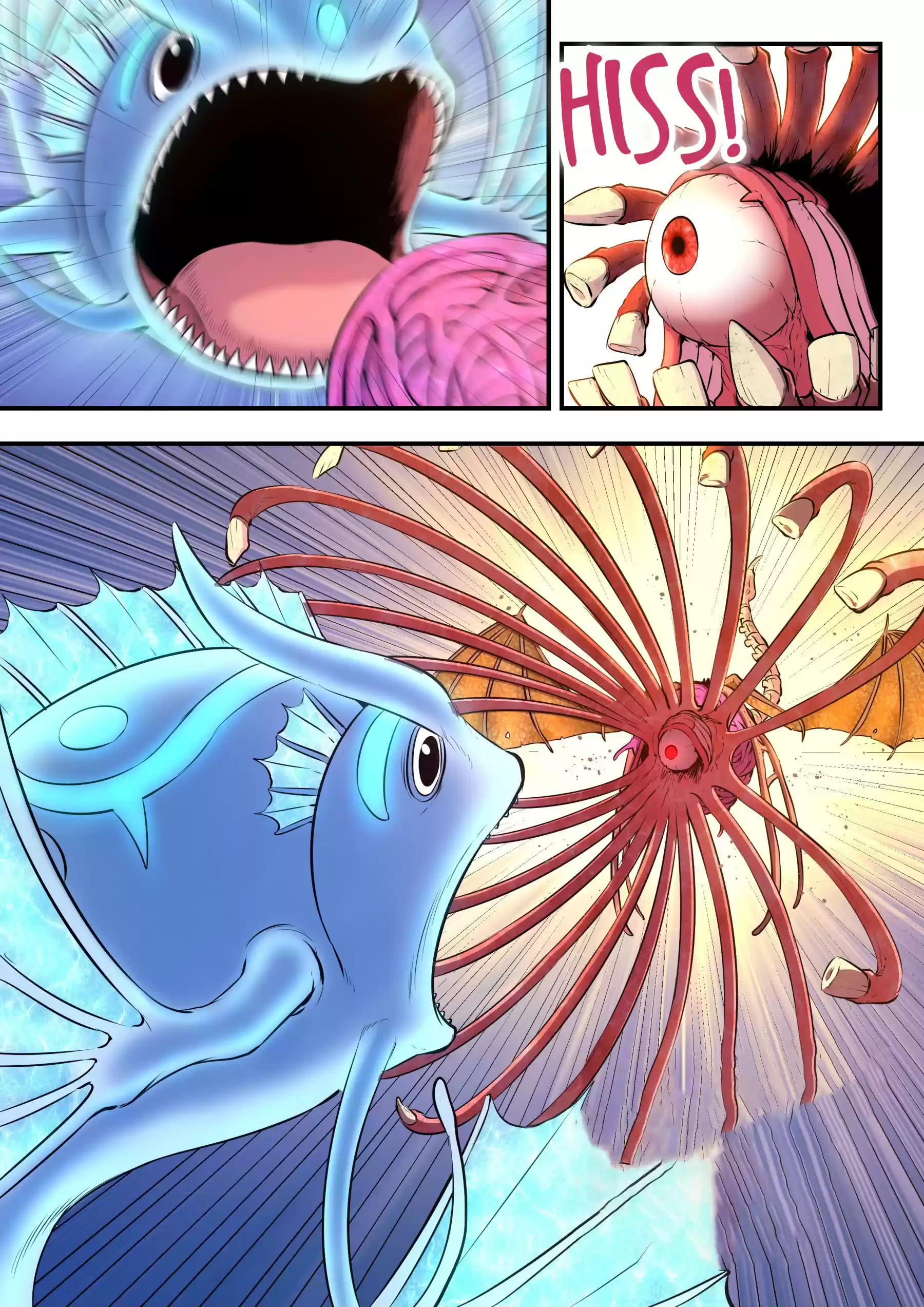 The All-Devouring Whale Chapter 45: The Combining Of Parasites