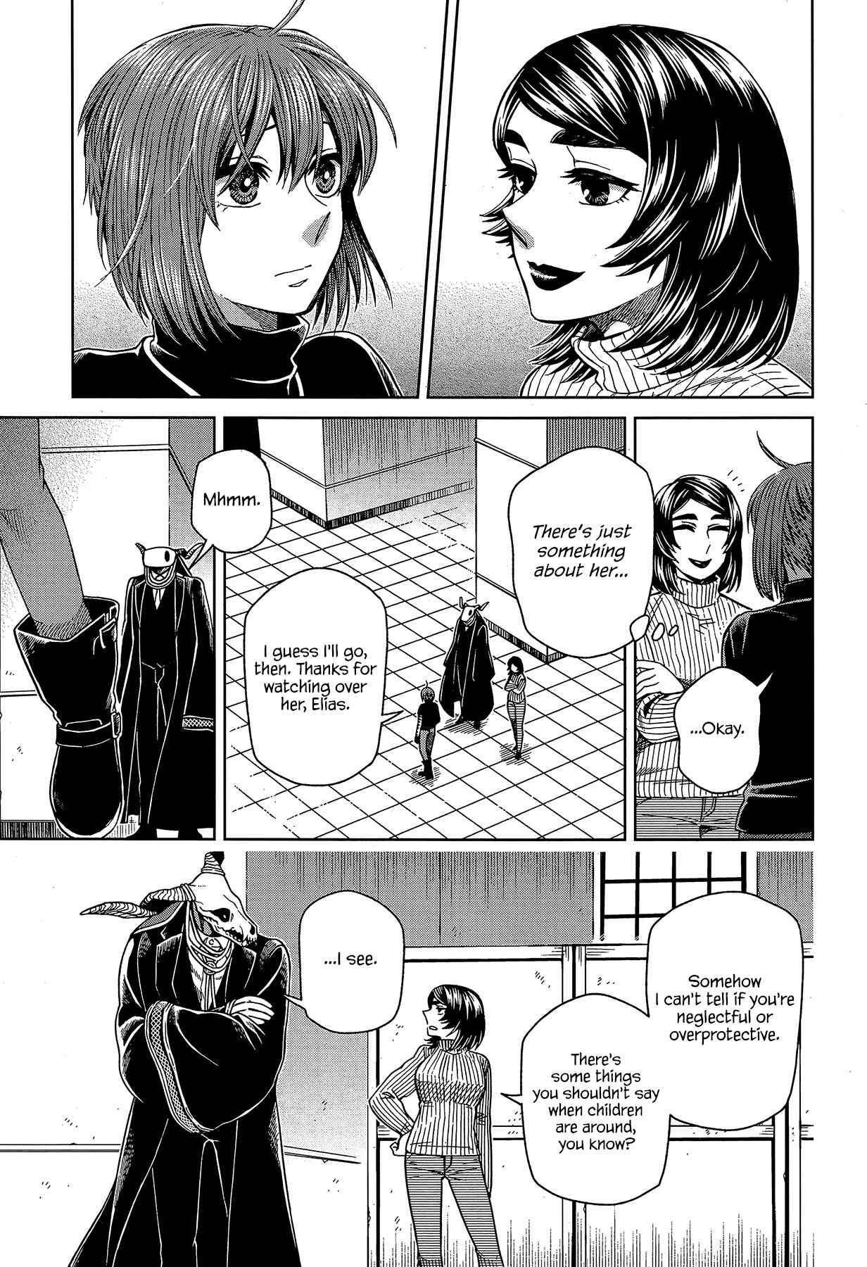 The Ancient Magus' Bride Vol. 13 Ch. 66 A small leak will sink a great ship I