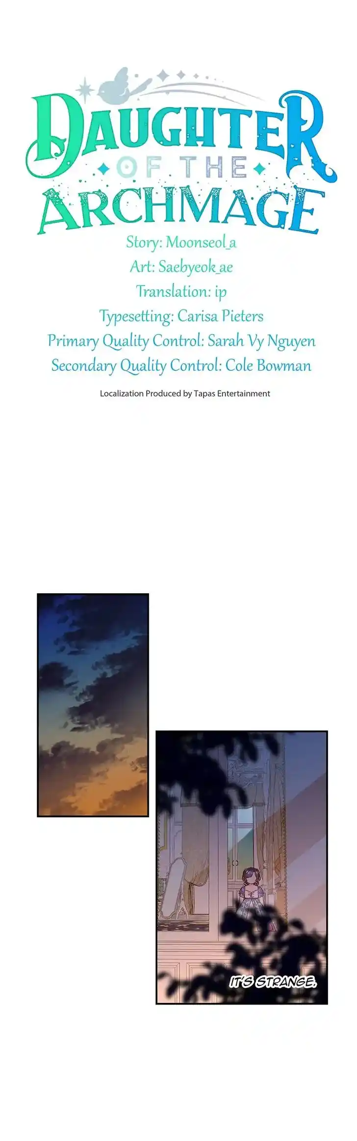 The Archmage's Daughter Ch.142