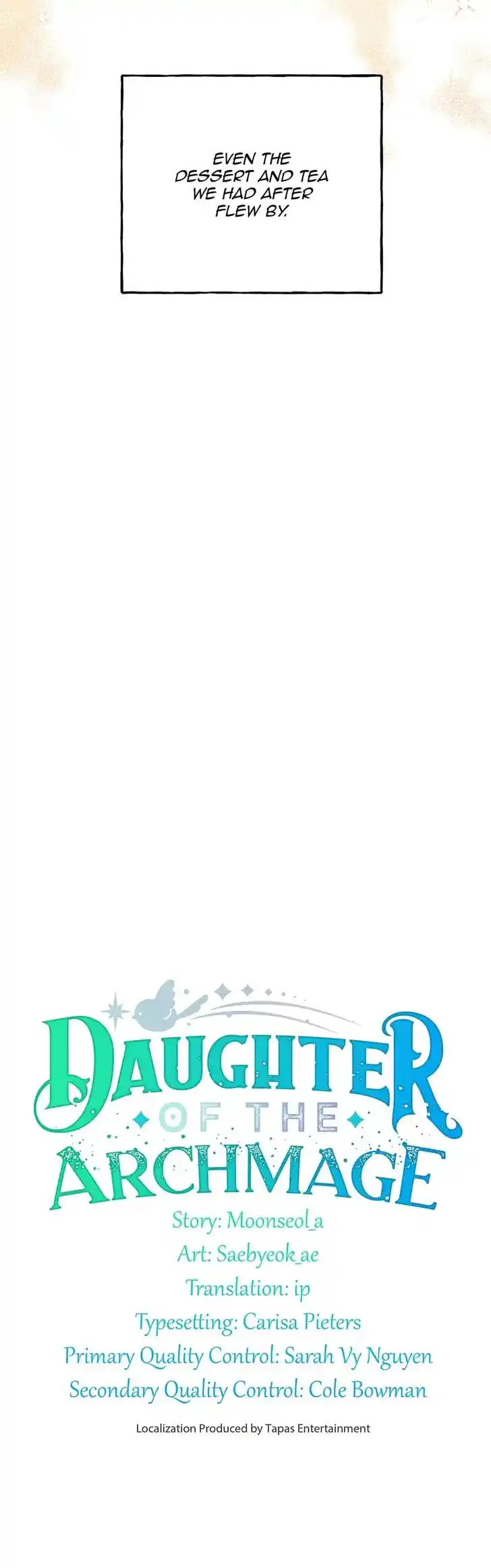 The Archmage's Daughter Ch.143