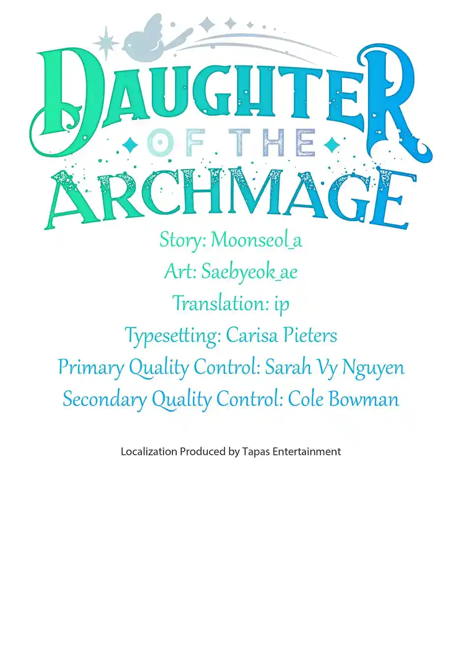 The Archmage's Daughter Chapter 141