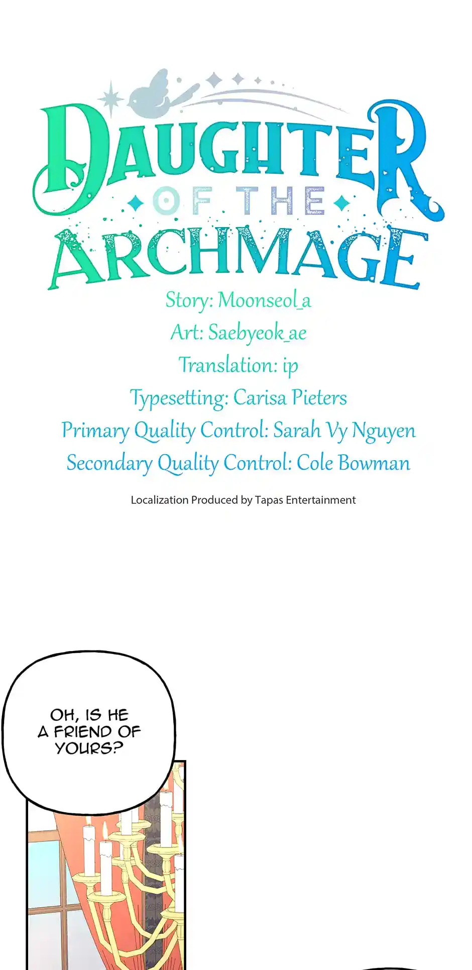 The Archmage's Daughter Chapter 149