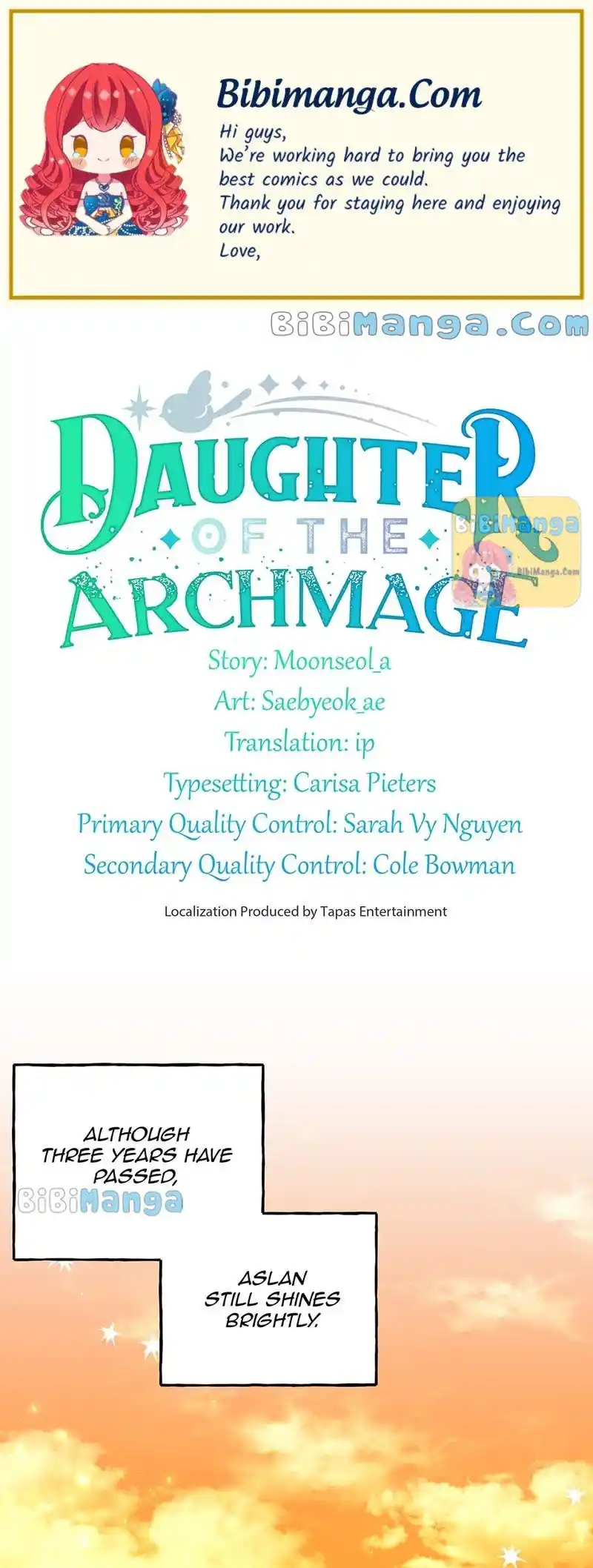 The Archmage’s Daughter Chapter 157